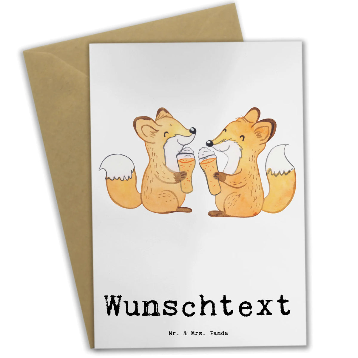 Personalised greetings card Fox Best roommate in the world gift, birthday, gift idea, birthday present, giving, thank you, for, make you happy, gift tip, dormitory, hospital, Roommate, neighbor, roommates, room, colleague, flat share, student dormitory