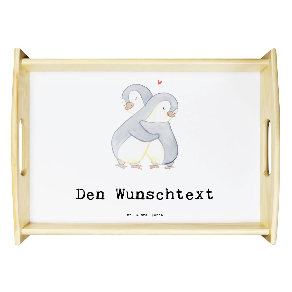 Personalised serving tray penguin best cousin in the world for, thank you, gift, giving, birthday, birthday present, gift idea, souvenir, make you happy, gift tip, Cousin, cousin, daughter of uncle, relatives, family, daughter of aunt