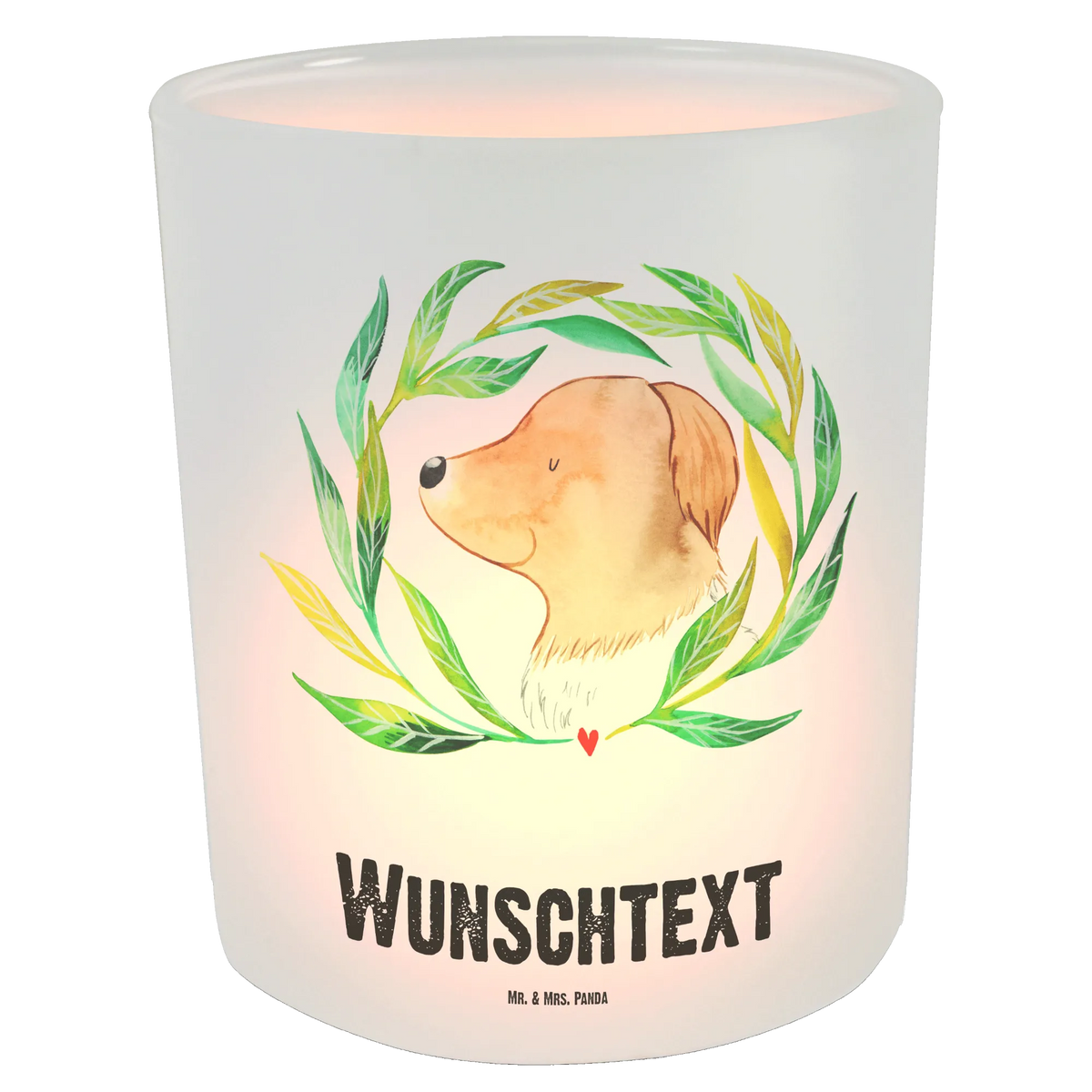 Spersonalizowany lampion pies kwiaty Pies, motyw psa, zwierzę domowe, rasa psa, miłośnik zwierząt, właściciel psa, powiedzenia