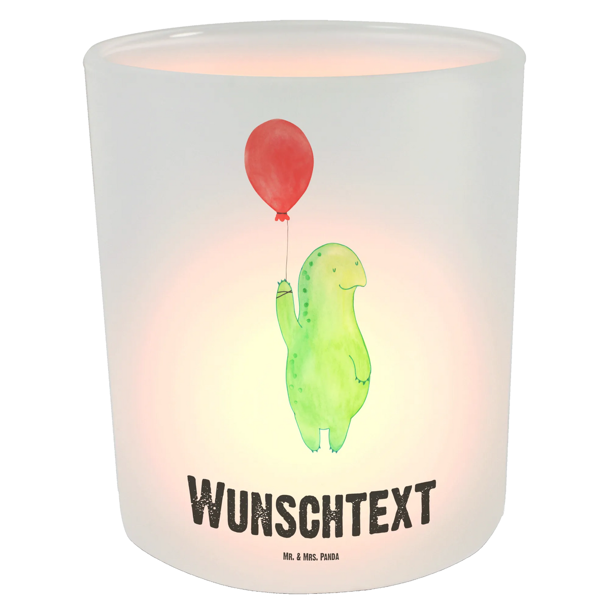 Spersonalizowany lampion żółw balon Skałka