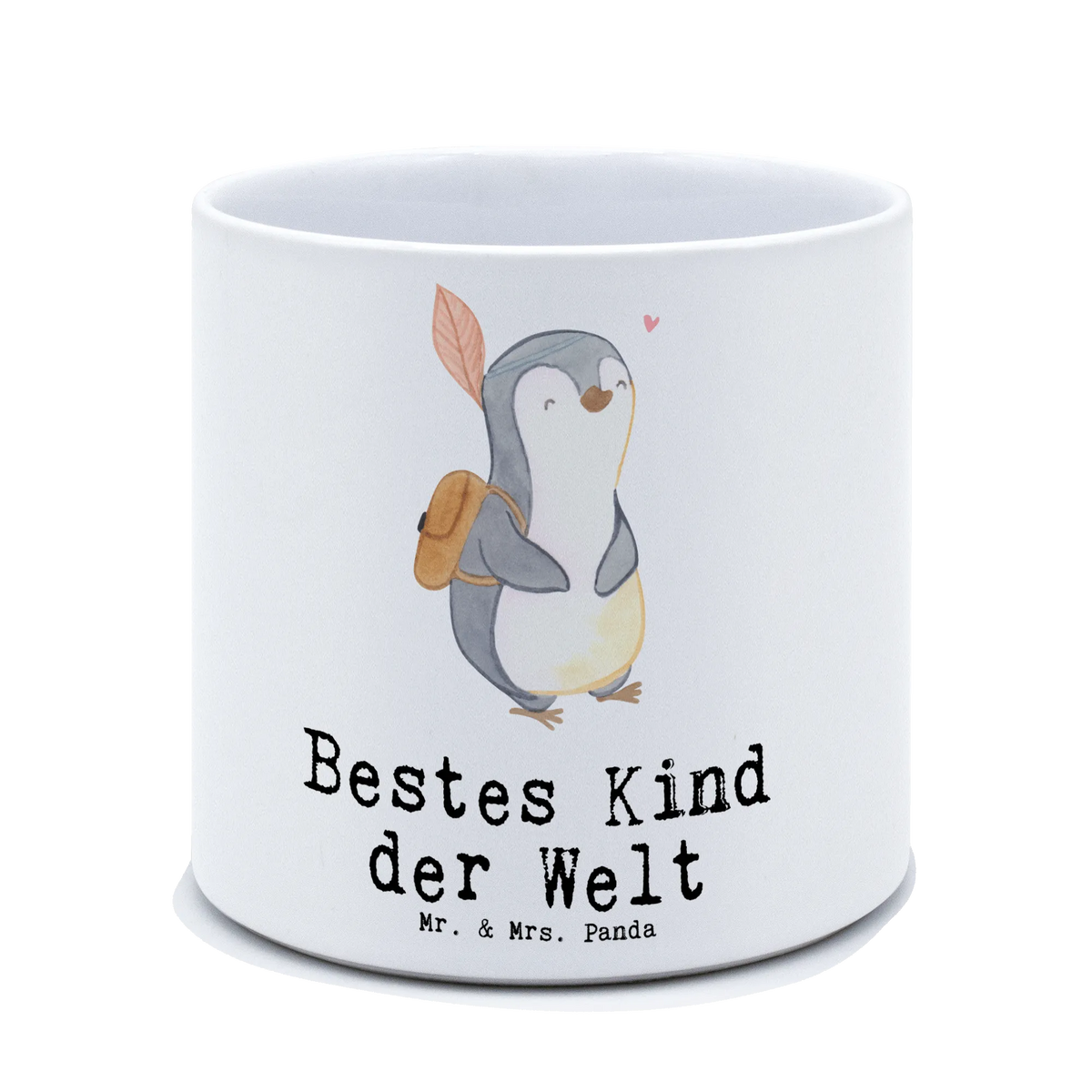 XL flower pot penguin best kid in the world for, thank you, gift, giving, birthday, birthday present, gift idea, souvenir, make you happy, gift tip, darling, best, kids, christening, son, offspring, birth, daughter, kiddy, kid, children, child