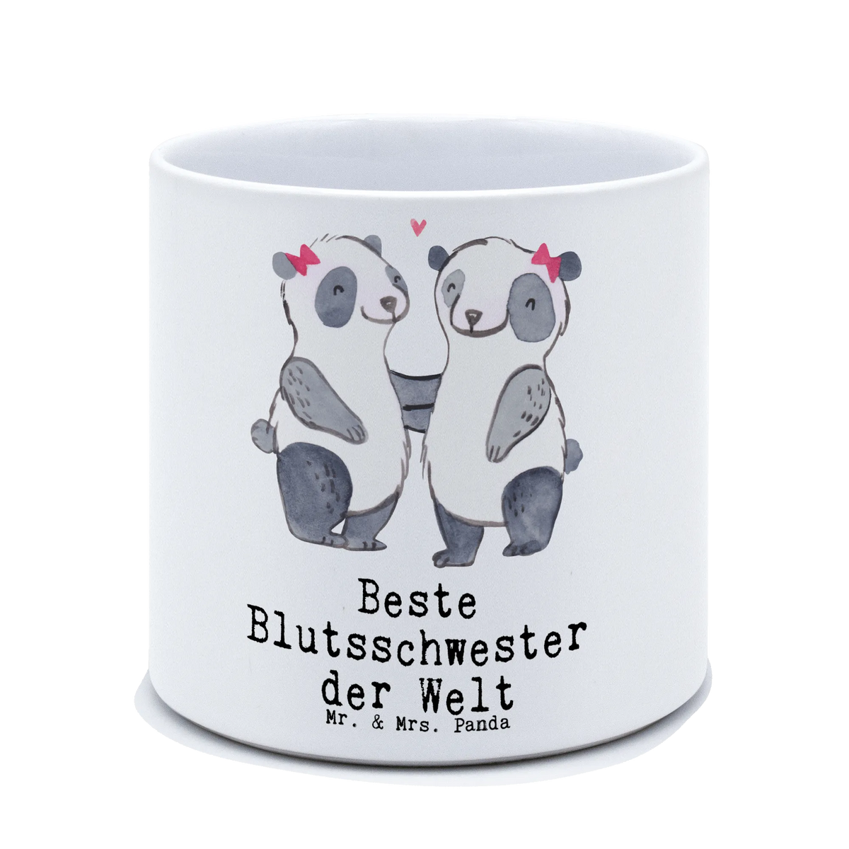 XL flower pot panda Best blood sister in the world gift, birthday, gift idea, birthday present, giving, thank you, for, make you happy, gift tip, Siblings, Daughter, Gift, Blood Siblings, Best, Friend, Blood Sister, Sisters, Trifle