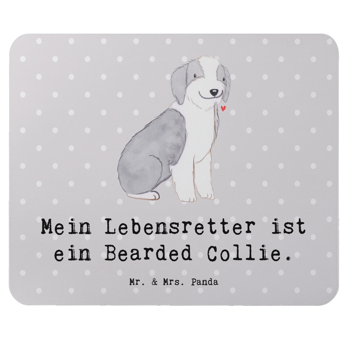 Mauspad Bearded Collie Lebensretter mausteppich, notebook mauspad, pc mousepad, pc mausunterlage, mousematte, laptop mousepad, mauspad pc, computer mauspad, Mouse Pad, pc mauspad, computermatte, Mousepad, mauspad laptop, computer mousepad, Mauspad, laptop mauspad, gummi mauspad, Geschenk, Schenken, Hunderasse, Rassehund, Hundebesitzer, Tierfreund, Welpe, Hund, Britischer Hütehund, Bearded Collie