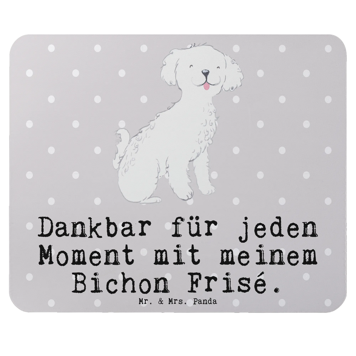 Podkładka pod mysz Bichon Frise Chwila Pies, rasa psa, pies rasowy, właściciel psa, prezent, miłośnik zwierząt, dawanie, szczeniak