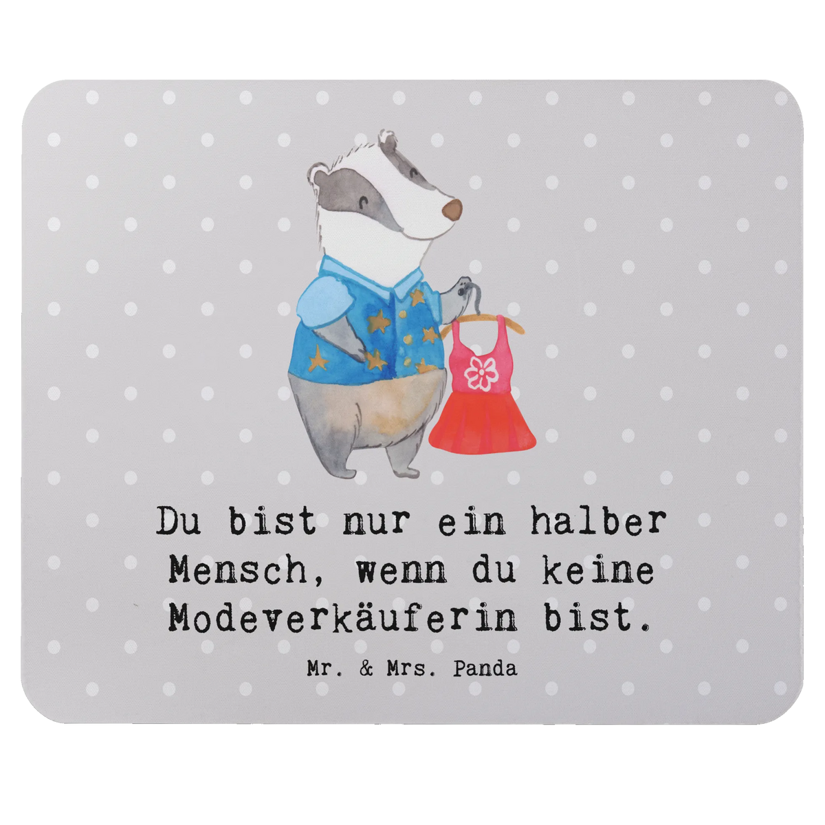 Mouse mat Fashion saleswoman heart gift, sayings, gift idea, best, farewell gift, passing exam, anniversary, retirement, promotion, job start, profession