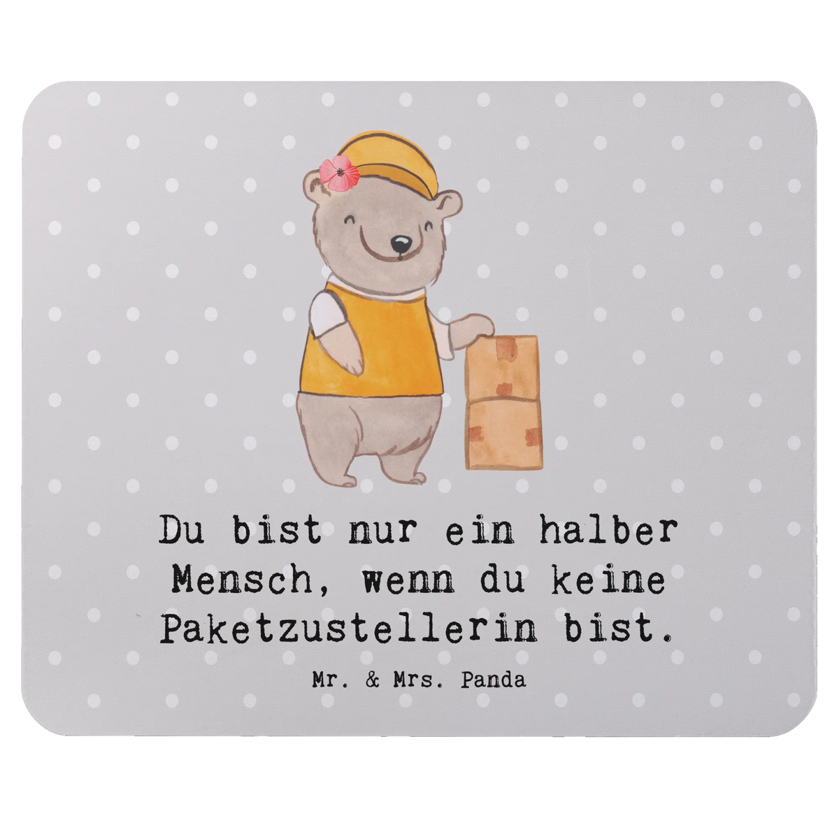 Mouse mat Parcel deliverer Heart PC, Mouse Pad, Work, Pad, Student, Gift, saying, Mouse, Print, Office, Study, fun, mousepad, Motif, gift, gift idea, best, farewell gift, passing exam, anniversary, retirement, promotion, job start, sayings, funny, profession