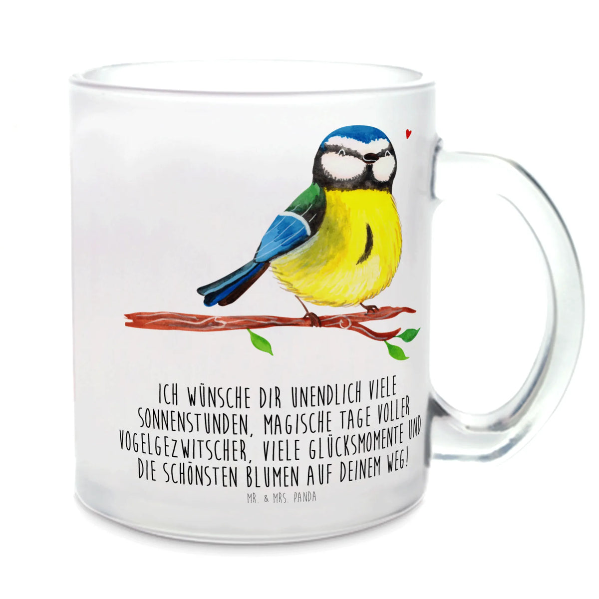 Teetasse Vogel Blaumeise