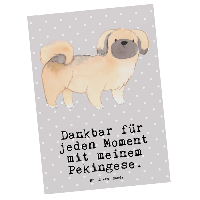 Postkarte Pekingese Moment
