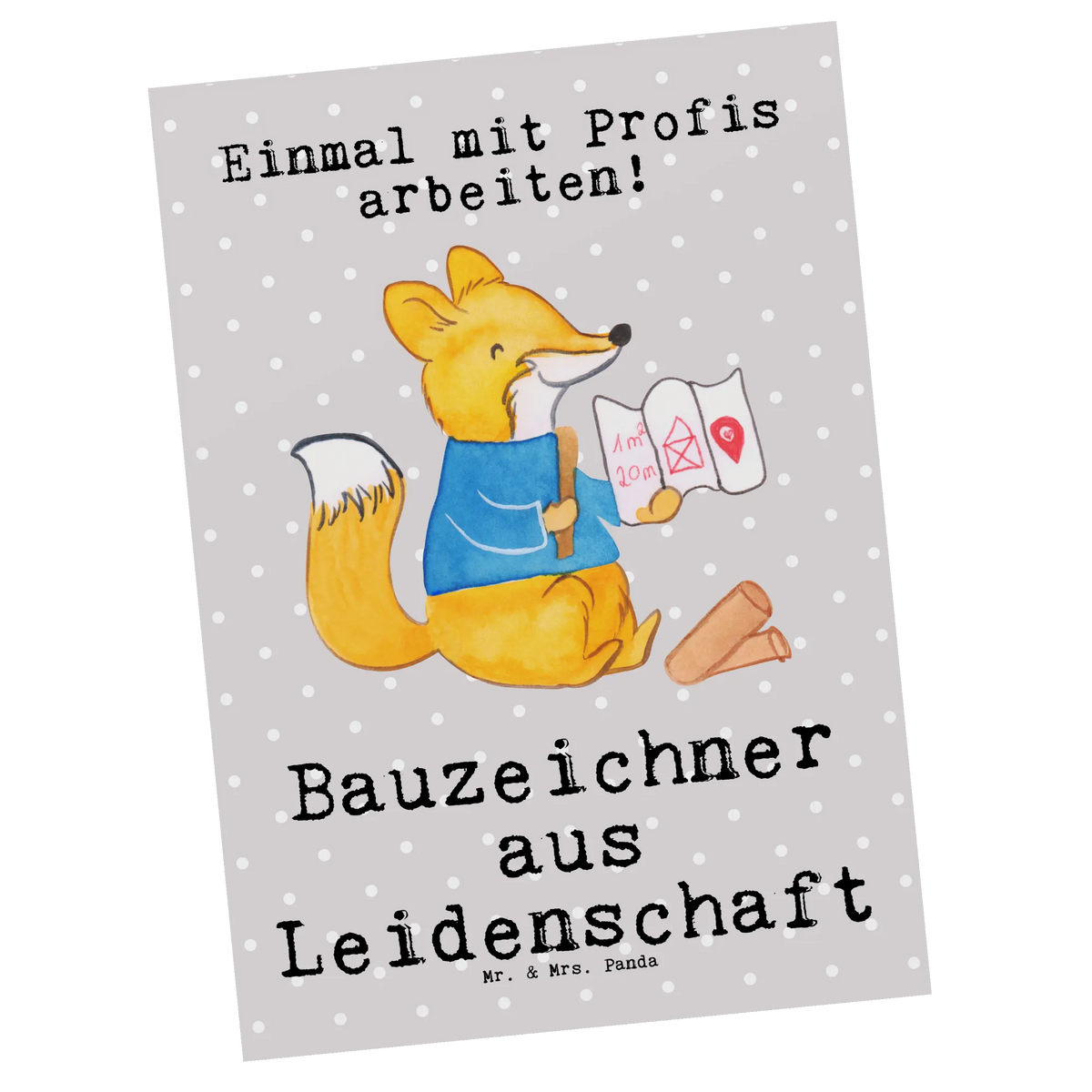 Postcard Draftsman Passion gift, sayings, gift idea, best, farewell gift, passing exam, anniversary, retirement, promotion, job start, profession