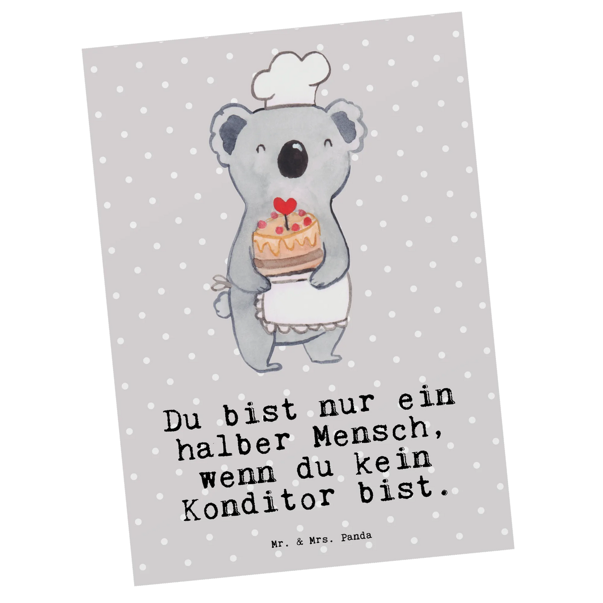Postkarte Konditor Herz Ansichtskarte, bildkarte, spruchkarte, Motivkarte, Grußkarte, Fotokarte, Postkarte, einzelkarte, Postkarten, Ansichtskarten, Designkarte, Kunstkarten, kunstkarte, Abschied, Schenken, Jubiläum, Danke, Dankeschön, Beruf, Ausbildung, Geschenk, Rente, Kollege, Kollegin, Arbeitskollege, Mitarbeiter, Firma, Kuchenbäcker, Konditor, Confiseur, Bäcker, Patissier