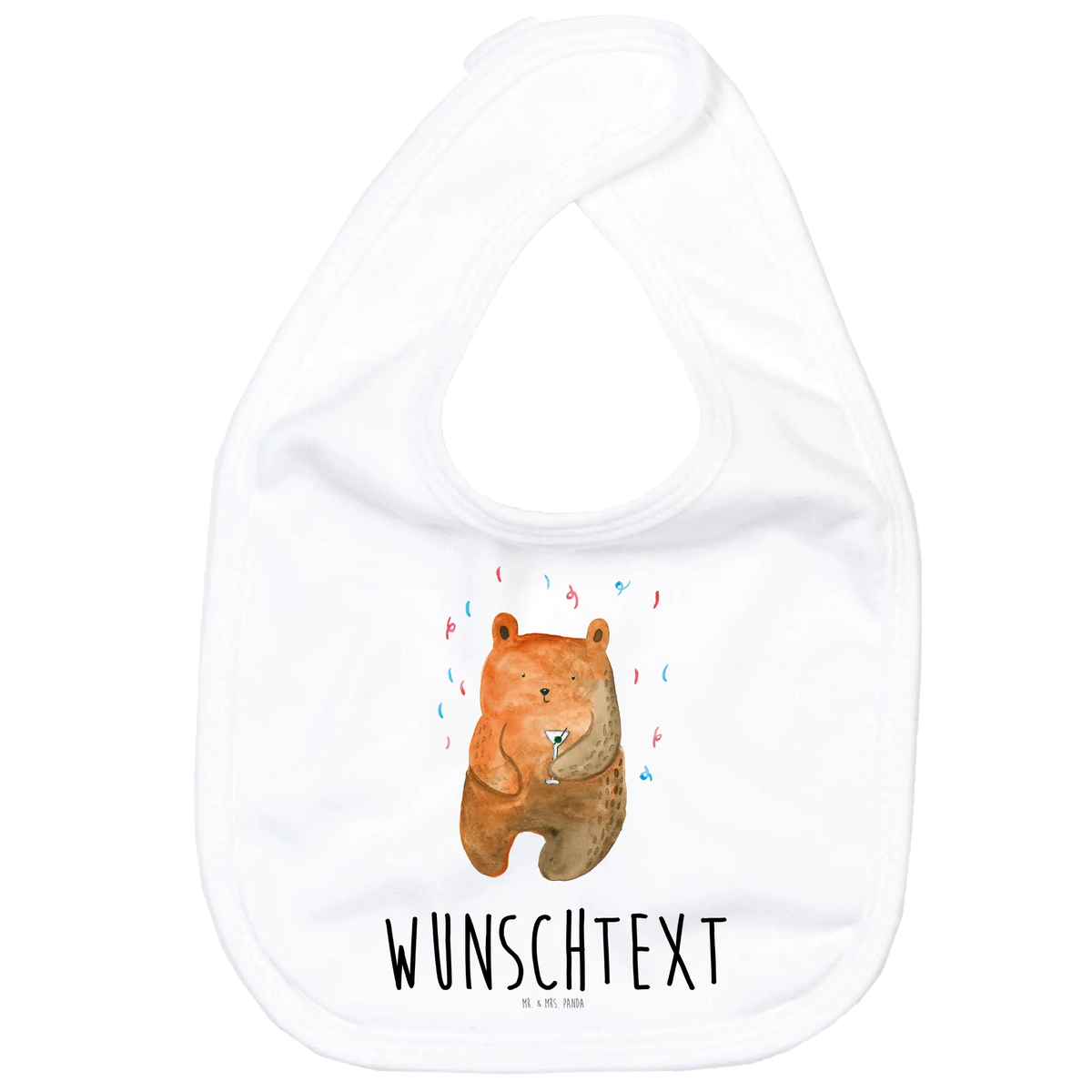 Personalised bib bear party teddy bear, cuddly toy, Bring a present, Good mood, Celebrate, Present, Partying, Birthday, Birthday present