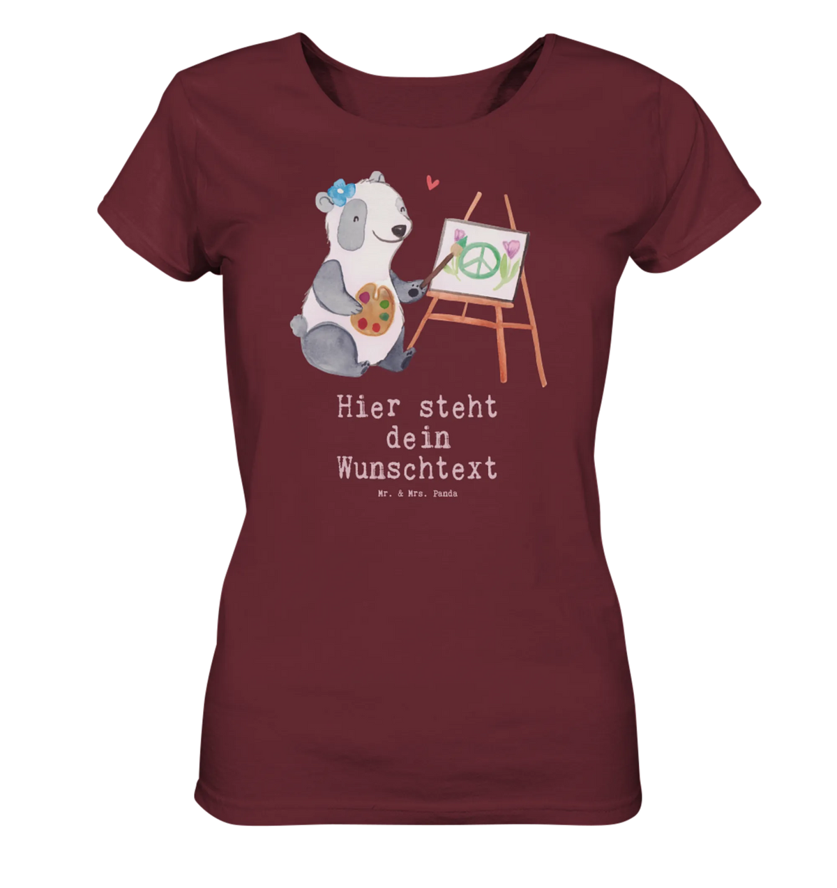 Personalized Women's Shirt female artist Heart farewell gift, profession, job start, promotion, sayings, retirement, anniversary, passing exam, gift, best, gift idea