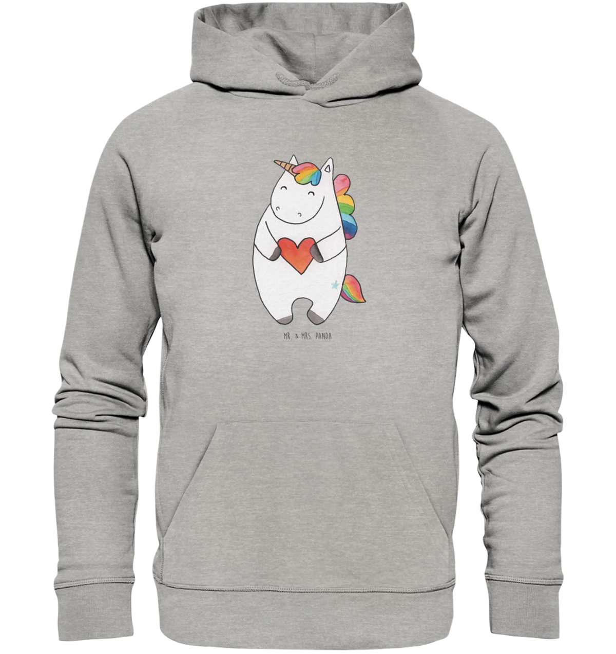 Organic Hoodie unicorn Heart girlfriend present, bad girl, girlfriend gift, evil, different, heart