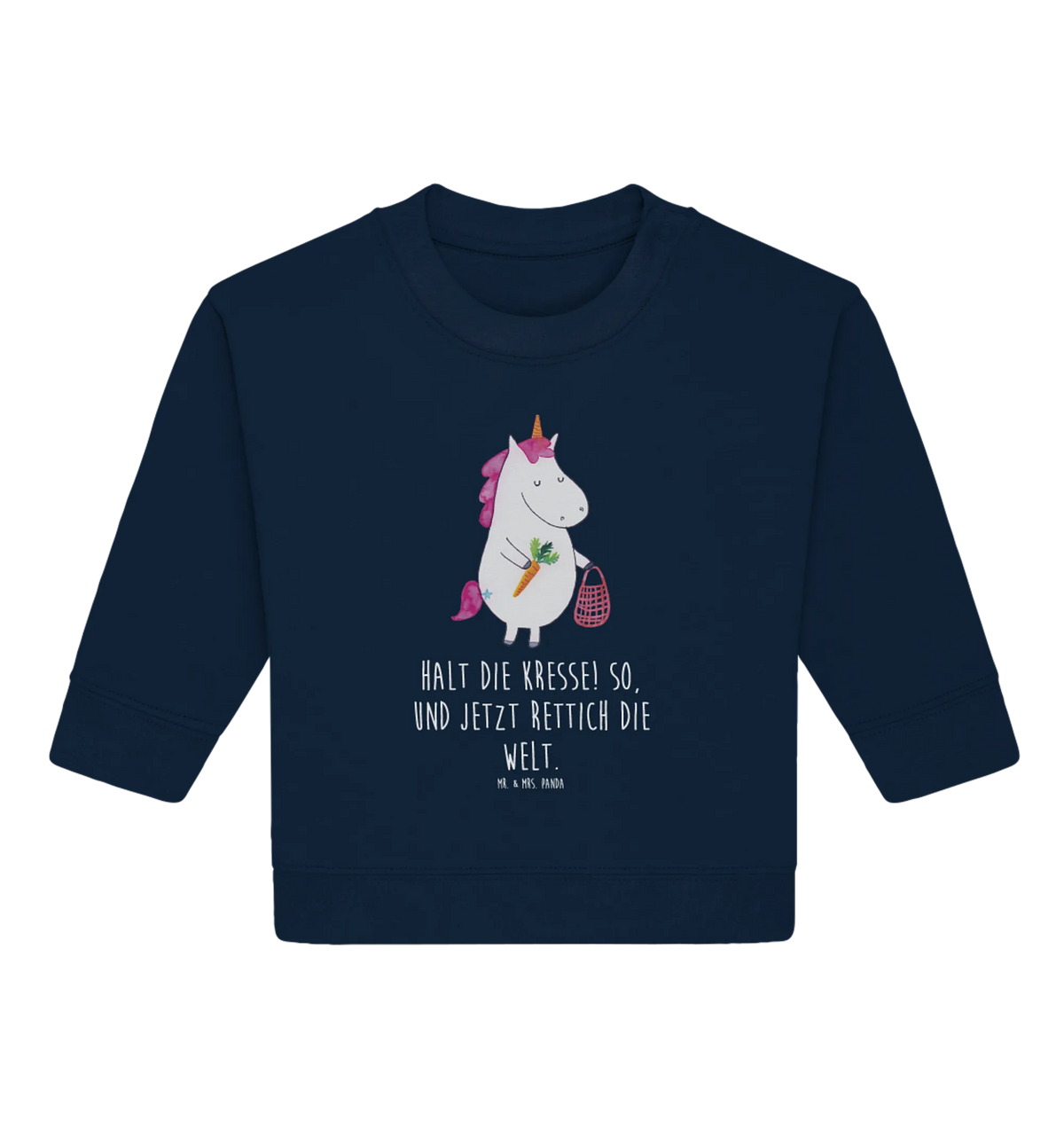 Organic Baby Pullover Einhorn Gemüse Baby Bullover, Einhörner, Einhorn Deko, Einhorn, Unicorn, Wochenmarkt, Gemüse, Biomarkt