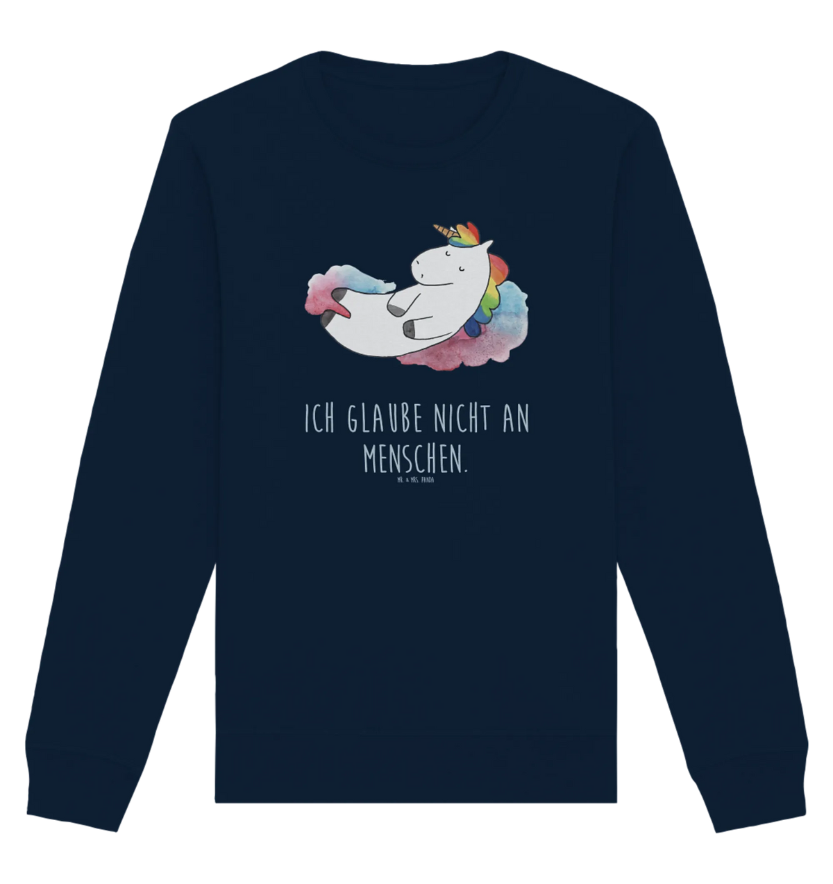 Organic Pullover unicorn cloud 7 Pullover, Pullover Männer, Pullover Frauen, Sweatshirt, Sweatshirt Männer, Sweatshirt Frauen, Unisex, Einhorn, Einhörner, Einhorn Deko, Unicorn, verliebt, Menschen, witzig, lustig, Geschenk, Glaube, Realität, Lächeln