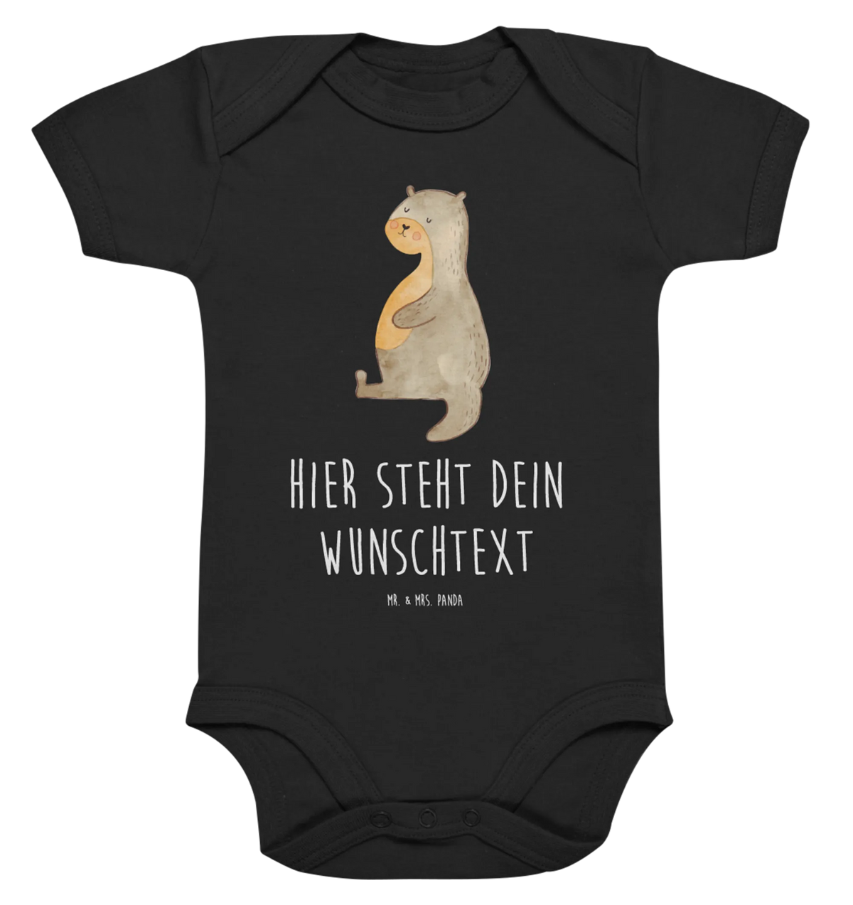 Personalized Baby Bodysuit otter Belly otter gifts, animal, aquatic animal, water animal, gifts for people in love, water mammal, gift ideas for animal lovers, sea otter, marten, predator, animal lover, baby otter, water, European otter, mammal, Otter Sea Otter Lake Otter