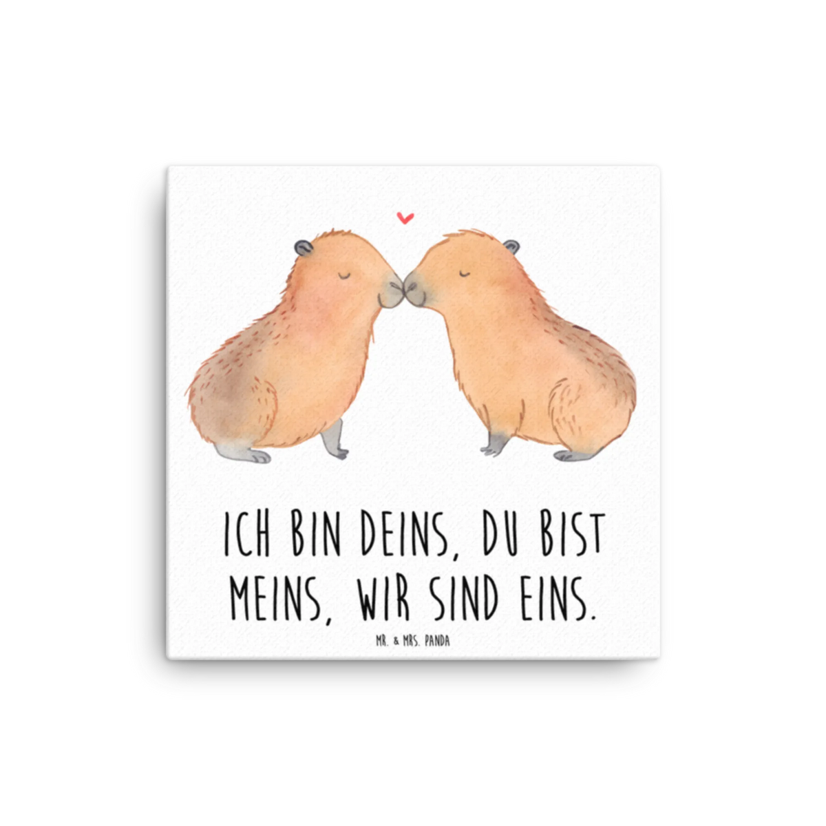 Leinwand Bild Capybara Liebe Kunstdruck, Leinwand, Lustige Sprüche, Tiere, Tiermotive, Gute Laune, Romantisches Geschenk, Liebe, Verliebt, Partnertiere, Verschmolzen, Ehejubiläum, Capybara, Ich Bin Deins, Valentinstag, Jahrestag, Beziehung, Paar, Geschenkidee, Liebesspruch, Du Bist Meins, Kuschel Capybaras, Handgezeichnet, Liebesbeweis, Tierliebe, Herzlich