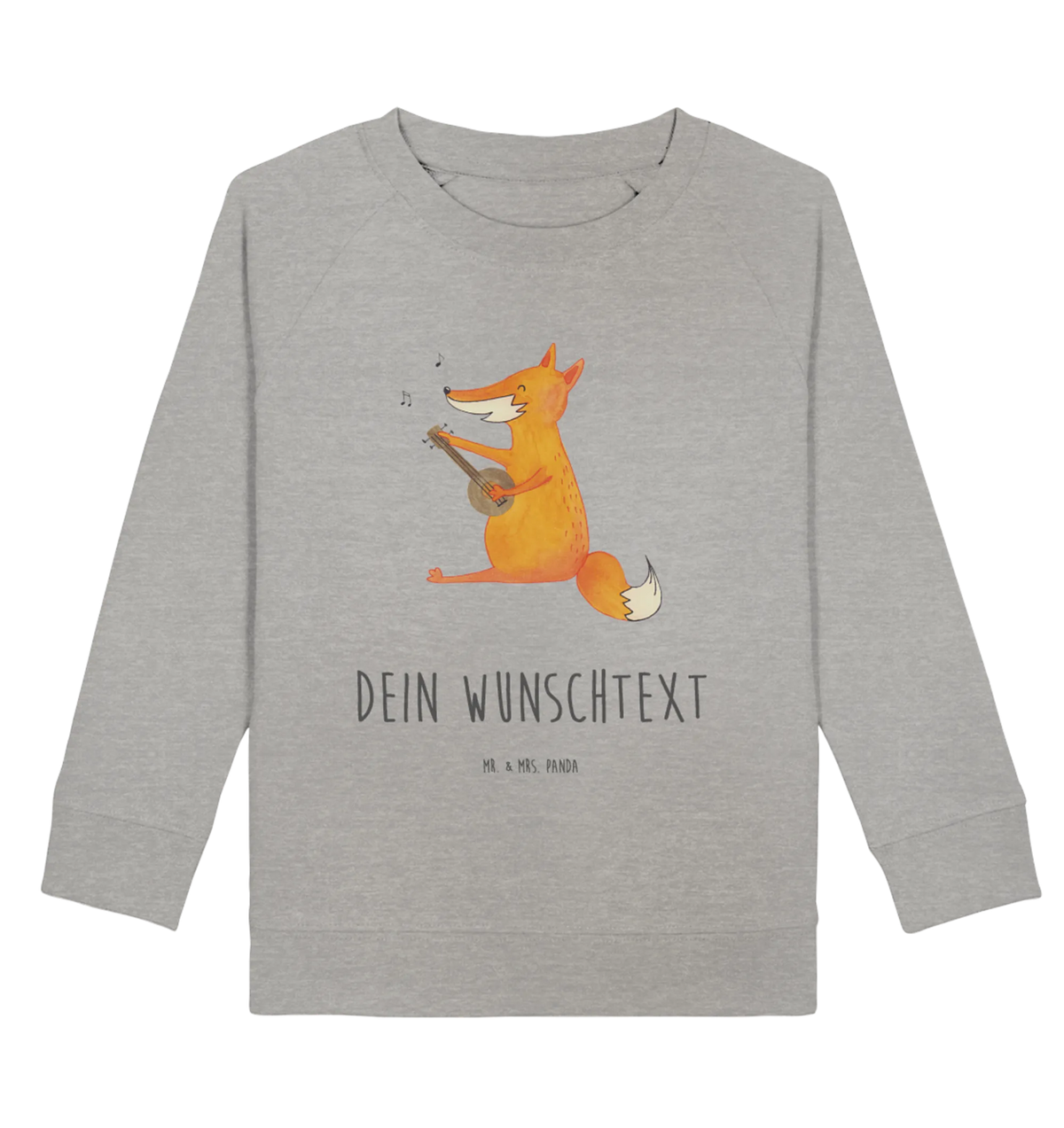 Personalisierter Kinder Pullover Fuchs Gitarre Personalisierter Kinder Pullover, Personalisiertes Kinder Sweatshirt, Fuchs, Sänger, Gitarre, Füchse, Sängerin, Geschenk Musiker, Musikerin, Musik Spruch