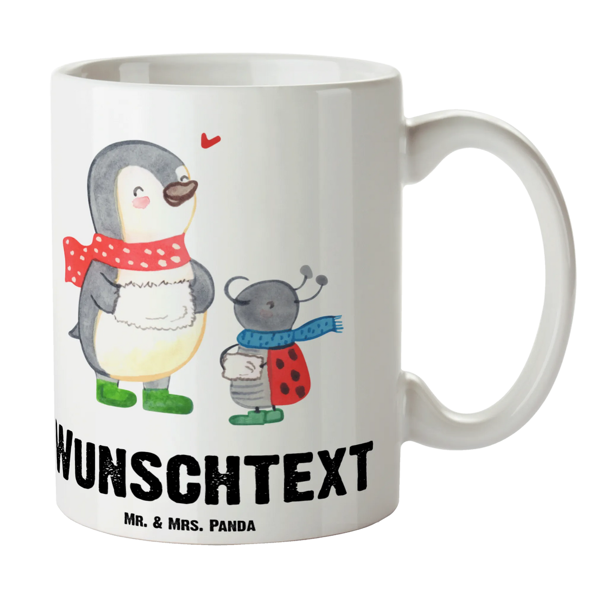 Personalised cup Smörle Wintertime Christmas time, snow