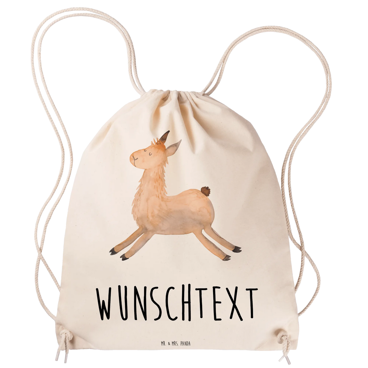 Personalized Sports Bag lama Jump Llama, alpaca, trendy animal, girlfriend, good morning, new start, heartache, favourite day, llamas, exam, luck, graduation