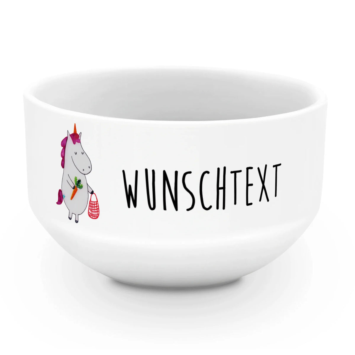 Personalizowana miska na musli Jednorożec Wegański Jednorożec, jednorożce, dekoracje jednorożca, jednorożec