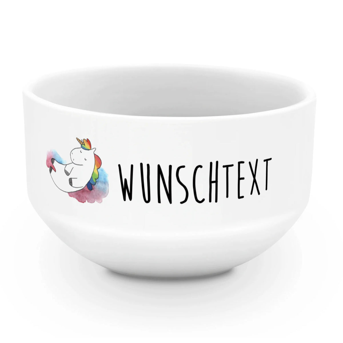 Personalized Muesli Bowl unicorn cloud 7 porcelain bowl, soup bowl, bowl, snack bowl, muesli bowl, personalized cereal bowl, fruit bowl, breakfast bowl, dessert bowl, salad bowl, ceramic bowl, unicorn, unicorns, in love, people, gift, reality, Unicorn, faith, smile, Funny, witty