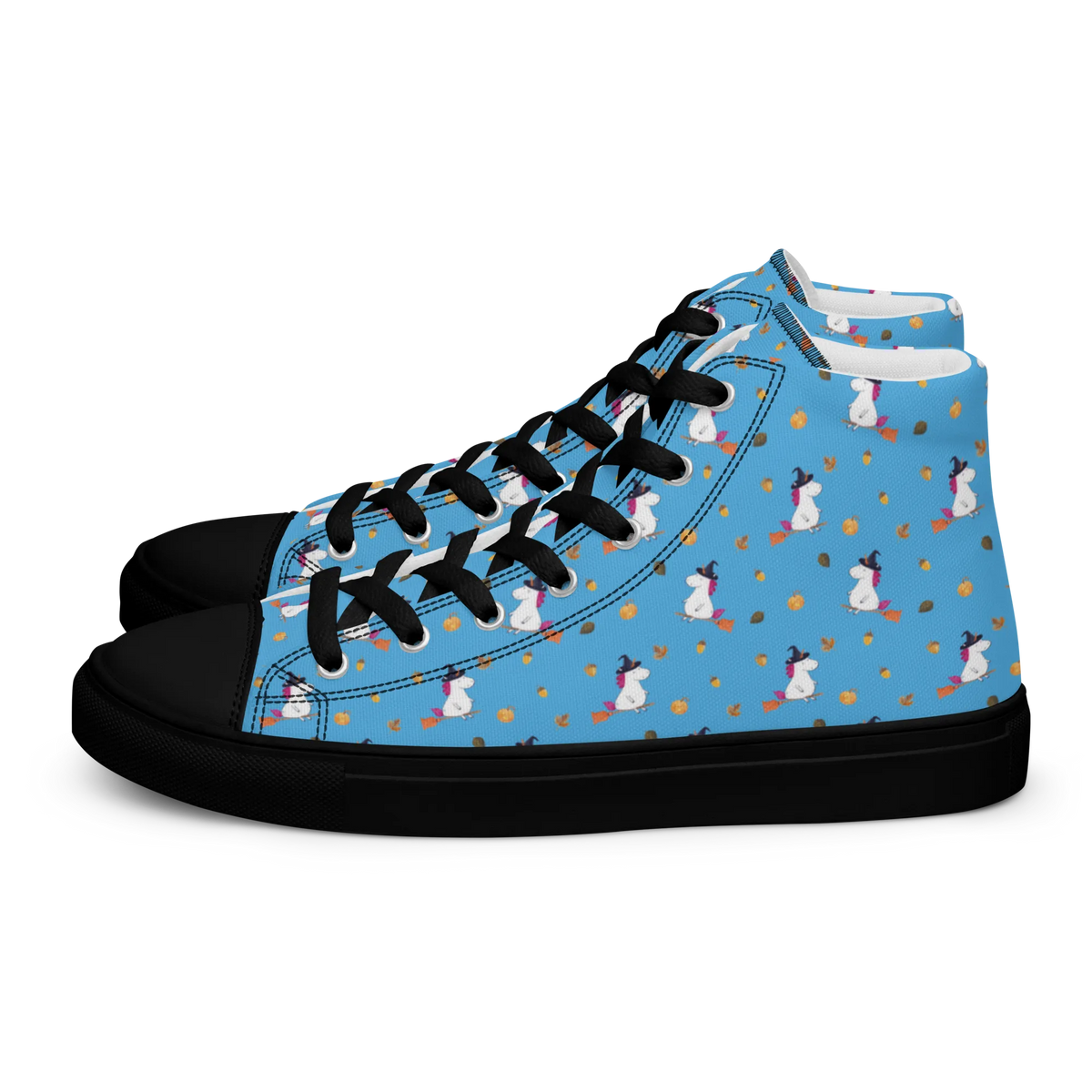 Damskie Sneakersy Black Edition jednorożec Czarownica Jednorożec, dekoracje jednorożca, jednorożce