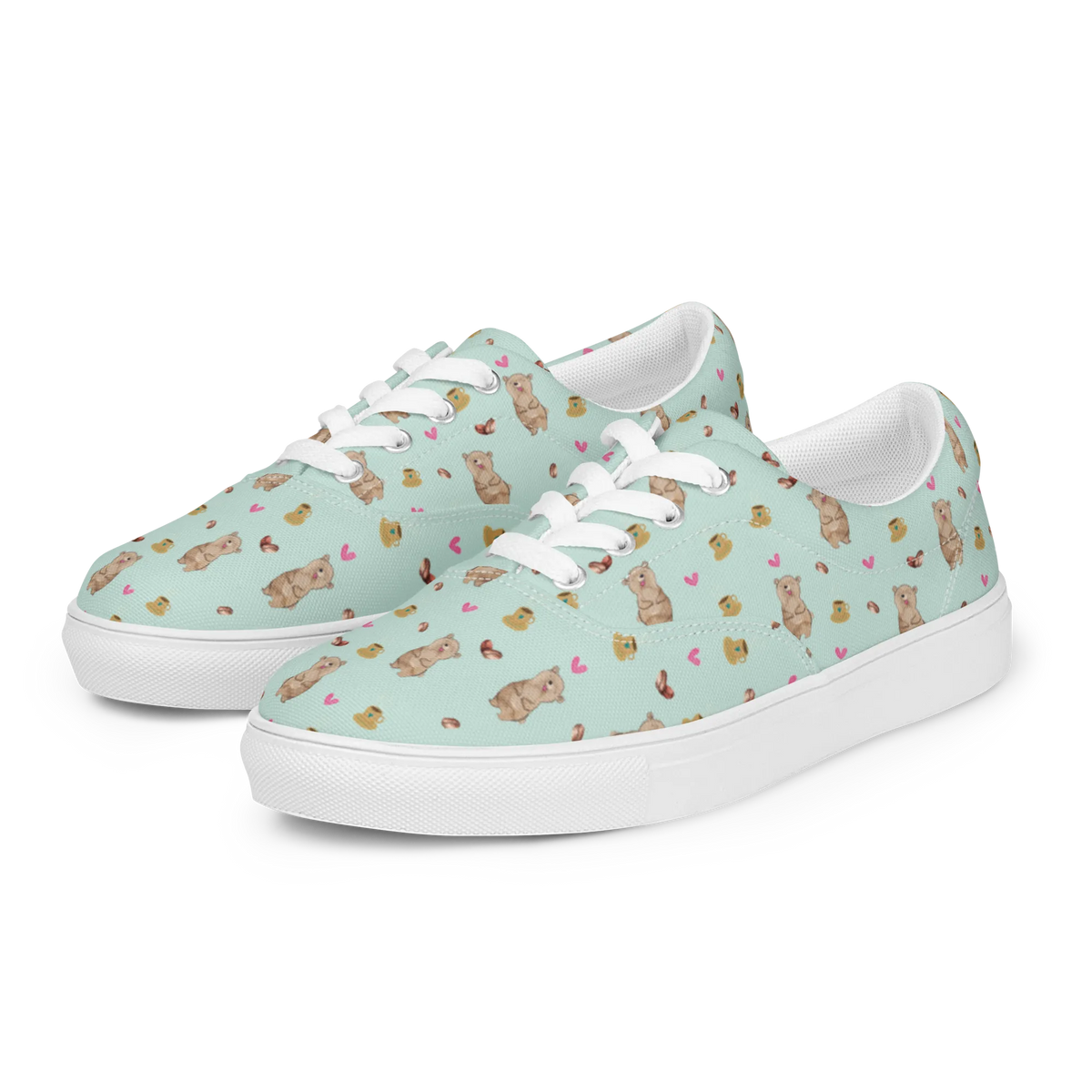 Damen Stoffschuhe Bär Kaffee Muster Segeltuchschuhe, Stoffschuh, Canvas Schuhe, Halbschuhe, Stoffschuhe Damen, Sportschuhe, Stoffschuhe, Damen Halbschuhe, Stoffsneaker, Schnürer, Schnürschuhe, Stoff-Sneaker, Turnschuhe Damen, Damensneaker, Leinenschuhe, Freizeitschuh, Canvasschuhe, Leinensneaker, Canvas-Sneaker, Damenschuhe, Freizeitschuhe, Stoffturnschuhe, Sneaker Damen, Kaffee Muster, Kaffeebohne, Kaffee, Bär Muster, Herz, Bär, Herz Muster, Muster