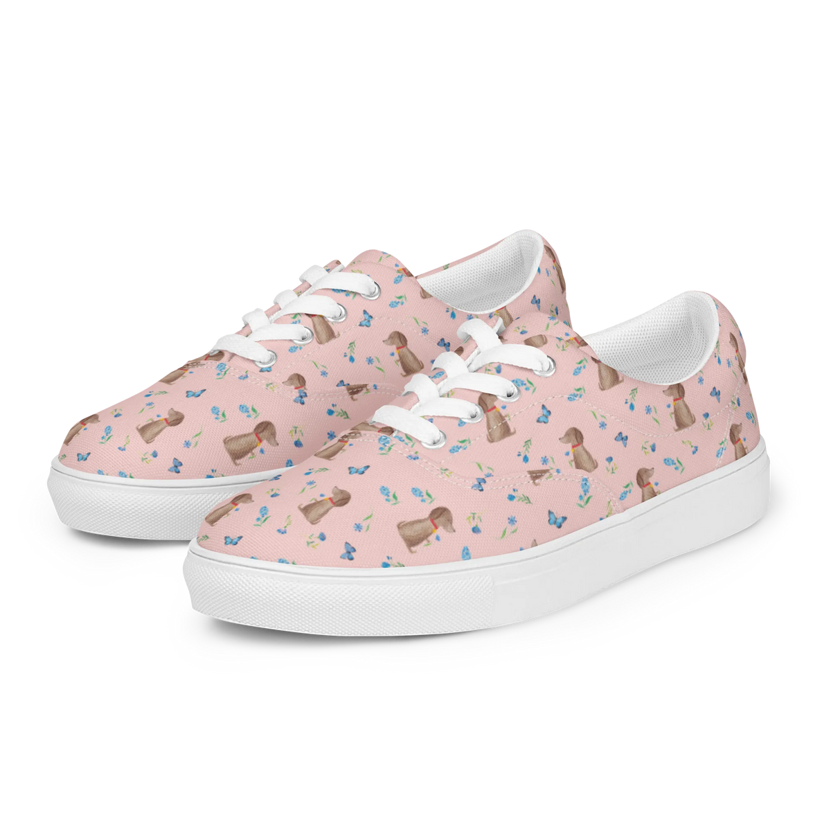 Damen Stoffschuhe Hund Blume Muster Canvasschuhe, Leinensneaker, Canvas-Sneaker, Stoffschuhe, Stoff-Sneaker, Turnschuhe Damen, Damenschuhe, Schnürer, Damen Halbschuhe, Stoffschuh, Canvas Schuhe, Sneaker Damen, Stoffturnschuhe, Segeltuchschuhe, Halbschuhe, Stoffsneaker, Schnürschuhe, Leinenschuhe, Sportschuhe, Freizeitschuh, Stoffschuhe Damen, Damensneaker, Freizeitschuhe, Hund, Tierliebhaber, Haustier, Hundemotiv, Sprüche, Hundebesitzer, Hunderasse, Hunde, Hundeliebe, Frauchen