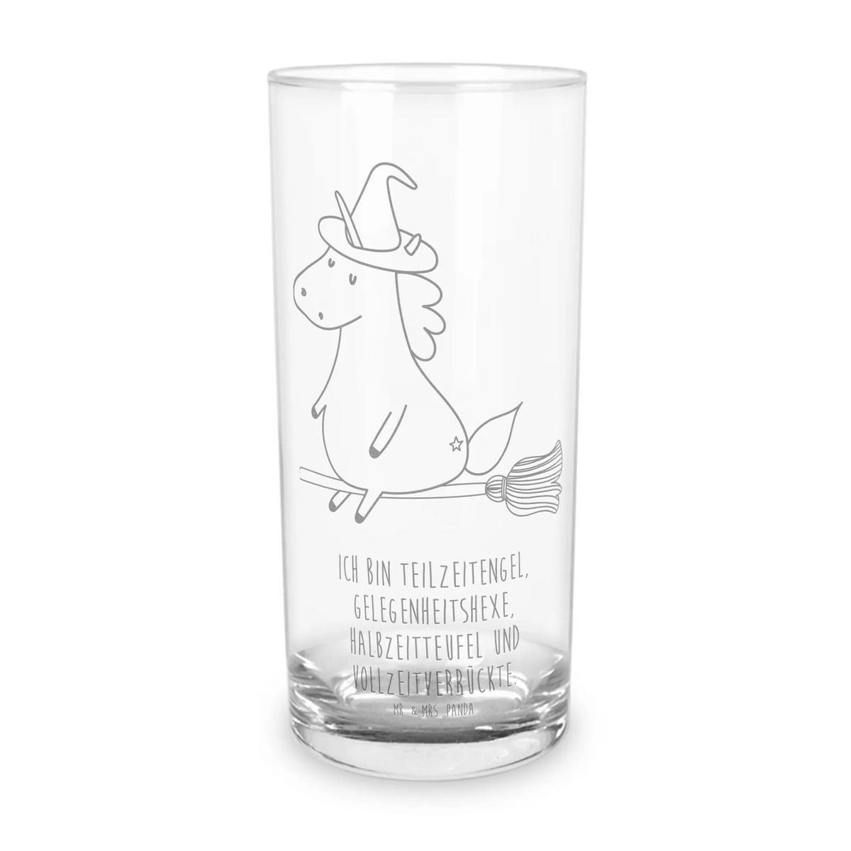 Wasserglas Einhorn Hexe Geschenkglas, Glasbecher, Trinkbecher Glas, getränkeglas, küchenglas, Wasserglas, haushaltsglas, Partyglas, Wasserbecher, Glas, Longdrinkglas, Panda Glas, Cocktailglas, Trinkglas, tischglas, Alltagsglas, Tumbler, Geschenk Glas, Saftglas, Unicorn, Einhorn, Einhörner, Einhorn Deko, Frau, Zicke, Verrückte, Ehefrau, Hexe, Leben, Freundin, Teufel, Engel