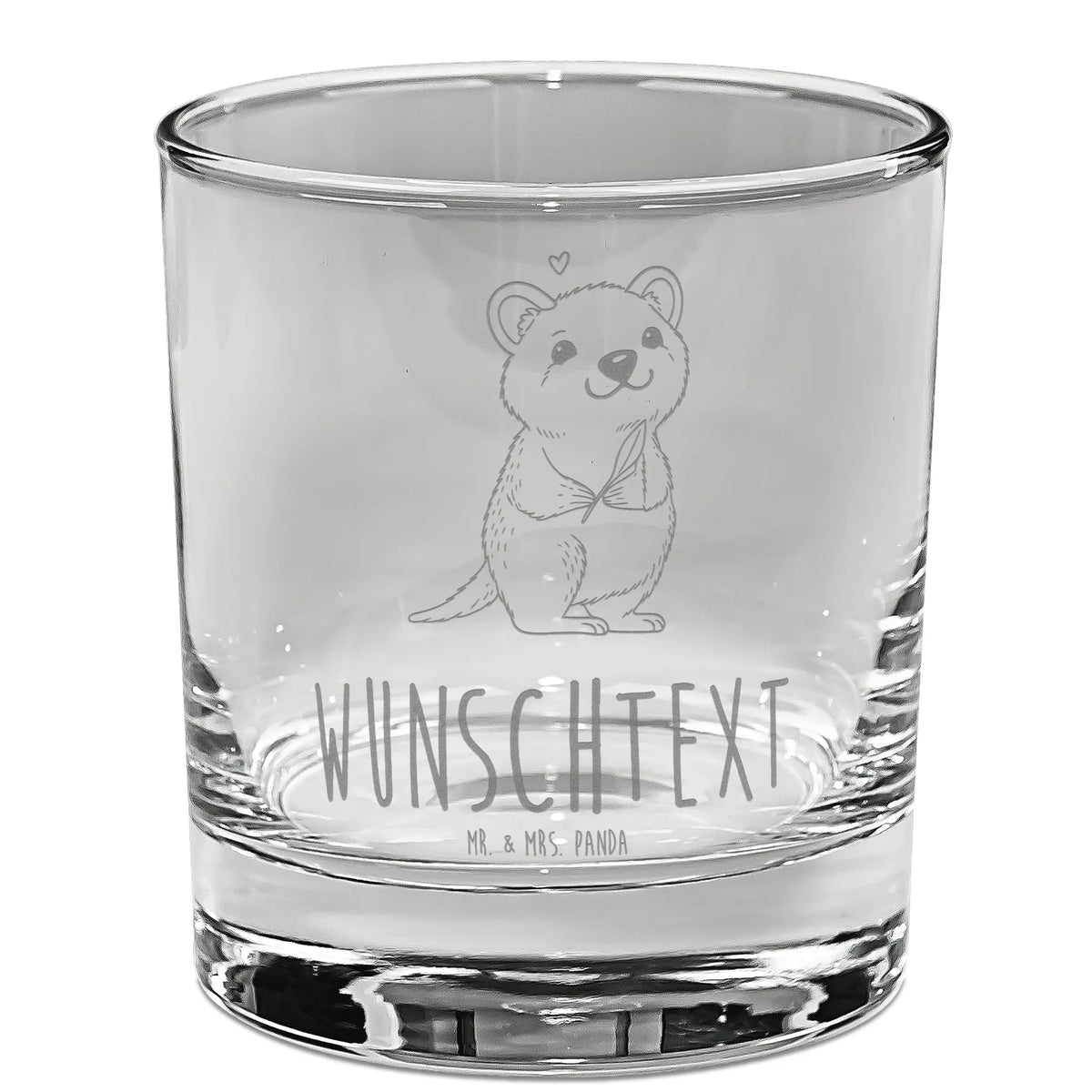Personalized Gin Glass Quokka Happy card, gift ideas, gifts, small animals, cute, cute animal motives, hand drawn, funny sayings, good mood, special gifts, animal lover