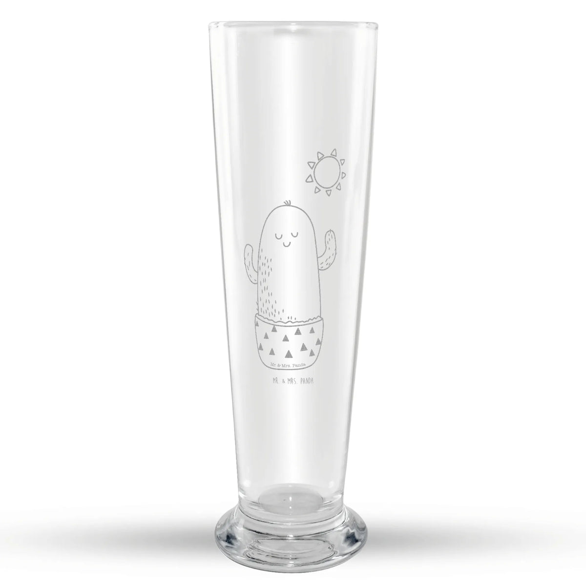 Weizenglas Kaktus Sonne Bierglas, Bier Glas, Weizenbier Glas, Mr & Mrs Panda Weizenglas, Weißbierglas, Weizen Glas, Kakteen, Kaktus, Geschenkidee, Glück, Sonnenschein, Motivation, Sonne, Liebeskummer Geschenk, Ehebruch, Liebe Kaktusliebe, Liebeskummer, glücklich, Scheidung, Neustart, Freundin, Trennung