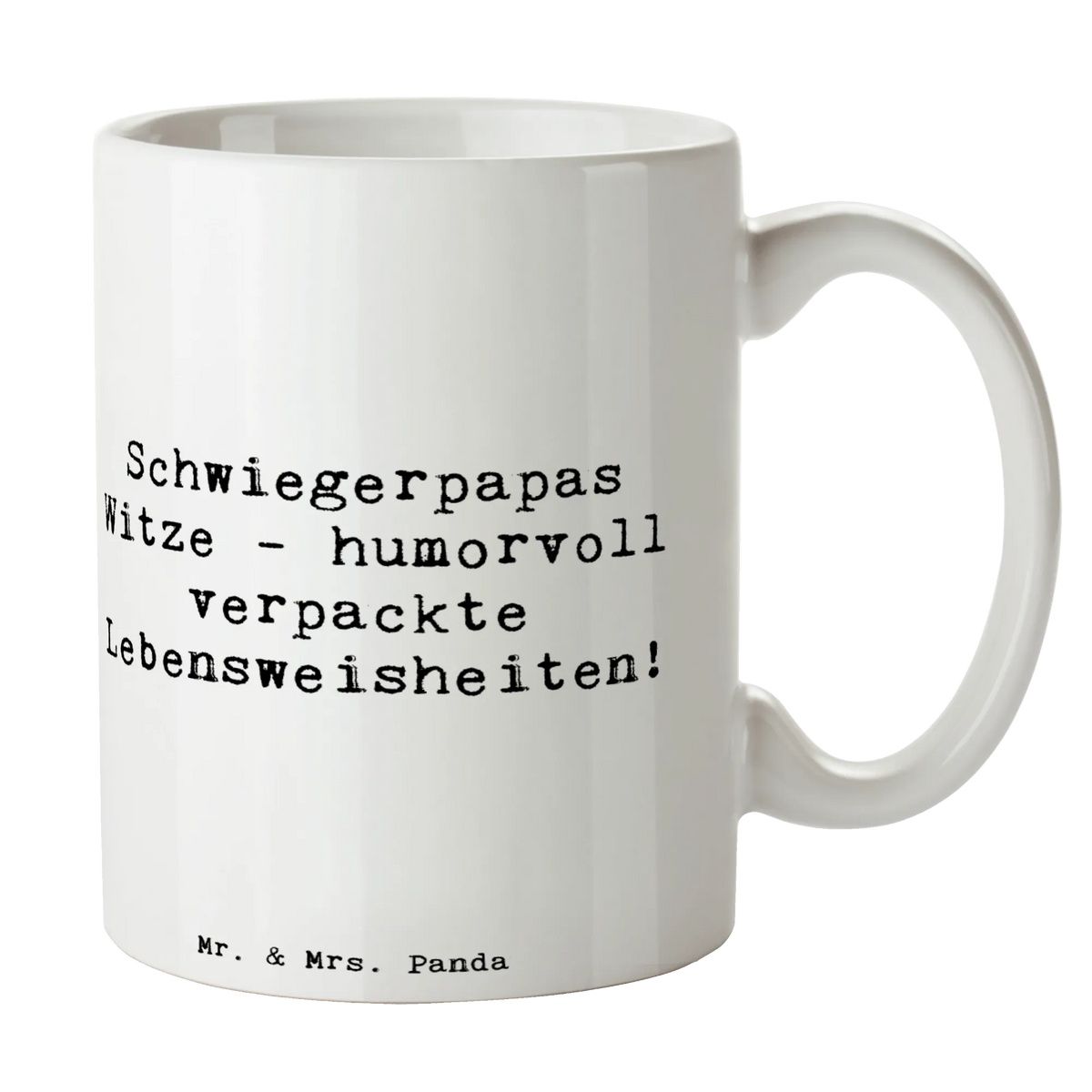 Kubek Cytat Schwiegerpapas Witze: Humorvoll verpackte Lebensweisheiten! Rodzina, Dzień Ojca, Dzień Matki, brat, siostra, tata, babcia, dziadek