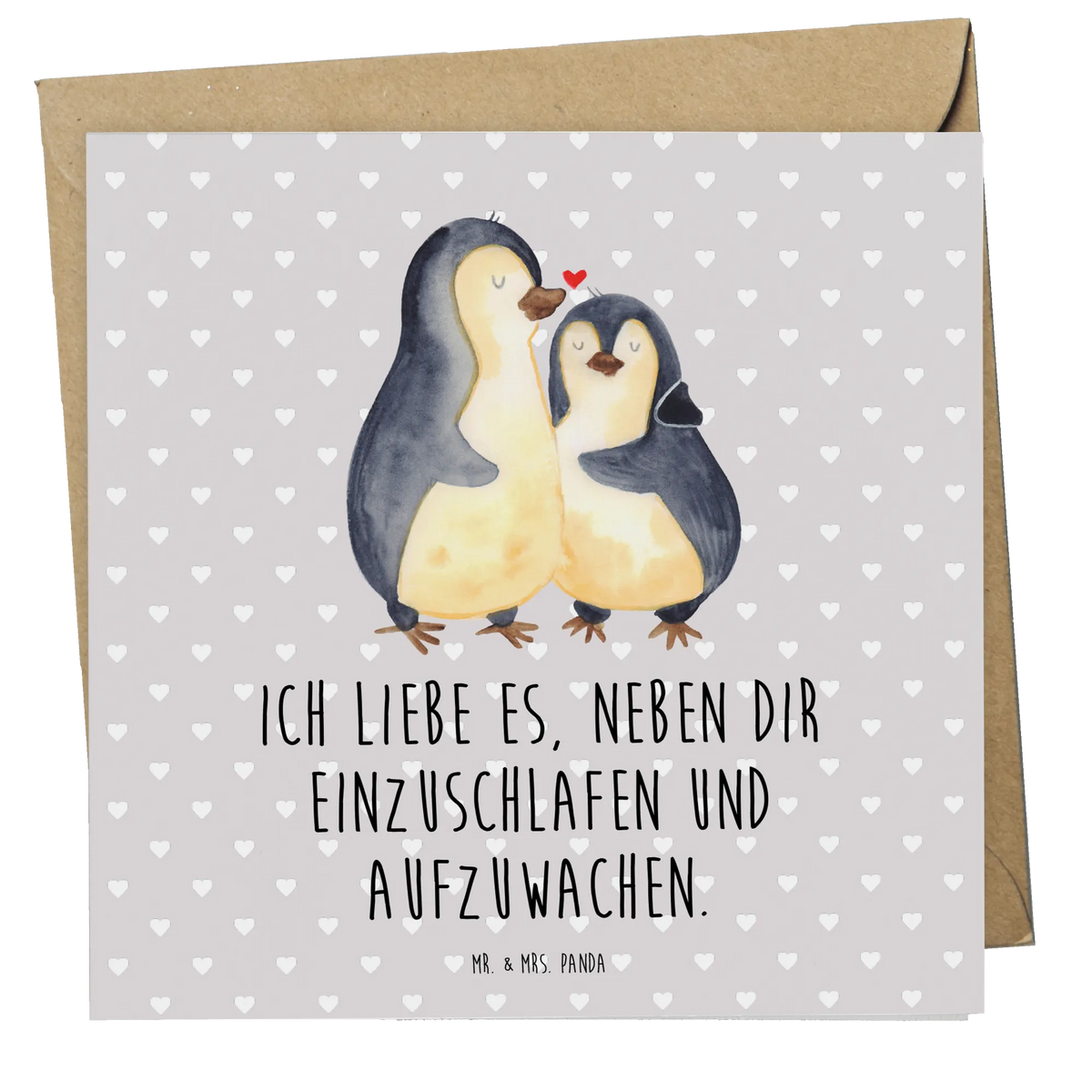 Deluxe Karte Pinguine Einschlafen Glückwunschkarte, Klappkarte, Grußkarte, anlasskarte, doppelkarte, faltkarte, Heiratsantrag, Jahrestag, Ehemann, Hocheitstag, Liebe, Freundin, Liebesgeschenk, Verlobung, Partner, Ehefrau, Freund, Heiraten, Geschenk für Frauen, Mitbringsel, für Ehemann, Geschenk für Freundin, Liebesbeweis, Valentinstag, Geschenk für Partner, Hochzeitstag, für Männer