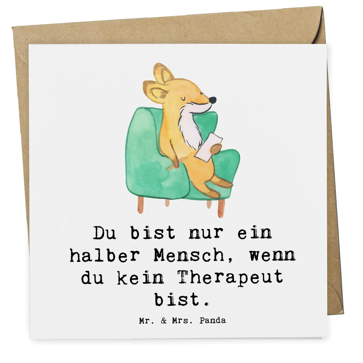 Deluxe Card Therapist Heart