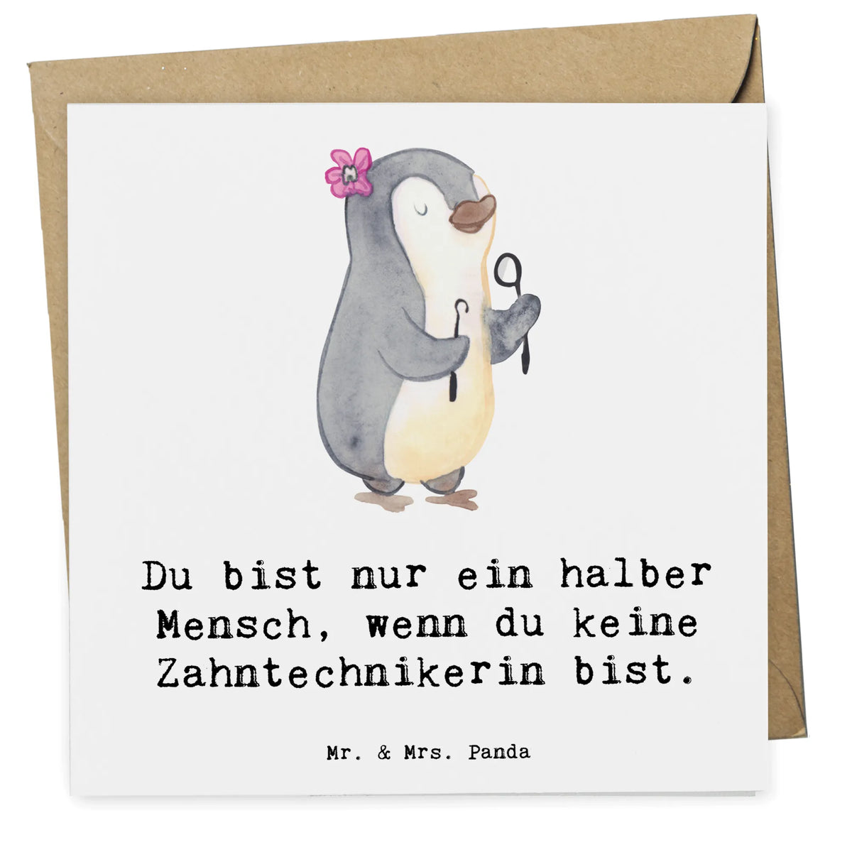Deluxe Karte Zahntechnikerin Herz
