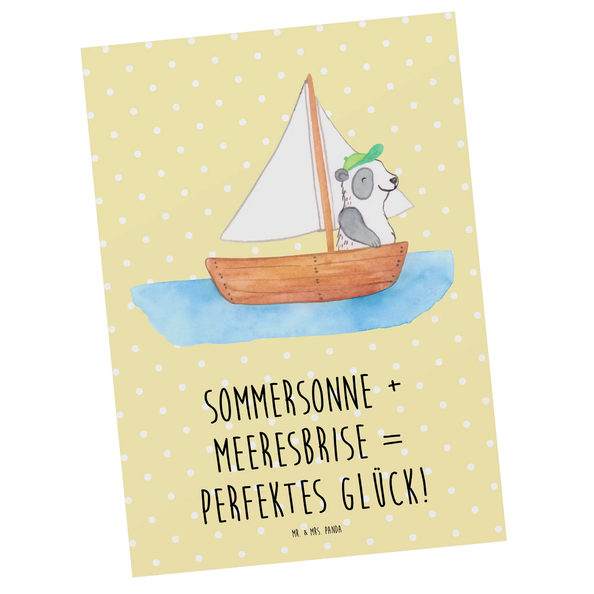 Postcard Sommersonne + Meeresbrise = perfektes Glück! summer themes, vacation themes, products for vacationers, summer products