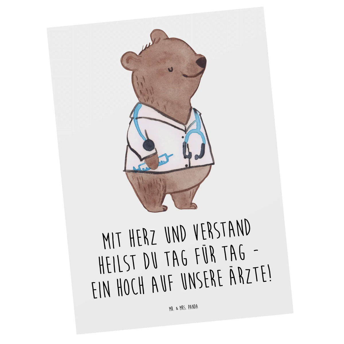 Postkarte Arzt Herz Verstand Postkarten, kunstkarte, bildkarte, Motivkarte, Kunstkarten, Grußkarte, Designkarte, Fotokarte, spruchkarte, Postkarte, Ansichtskarten, einzelkarte, Ansichtskarte, Dekoration, sprüche, zitate, spruch kollektion, inspiration, motivation, lebensweisheiten, geschenkideen, wanddeko, wohnaccessoires, sprüche sammlung, schöne sprüche, glück, liebe, freude, Lächeln, alltag verschönern, nachhaltige geschenke, Kreativ, Einzigartig, shopify, mr and mrs panda