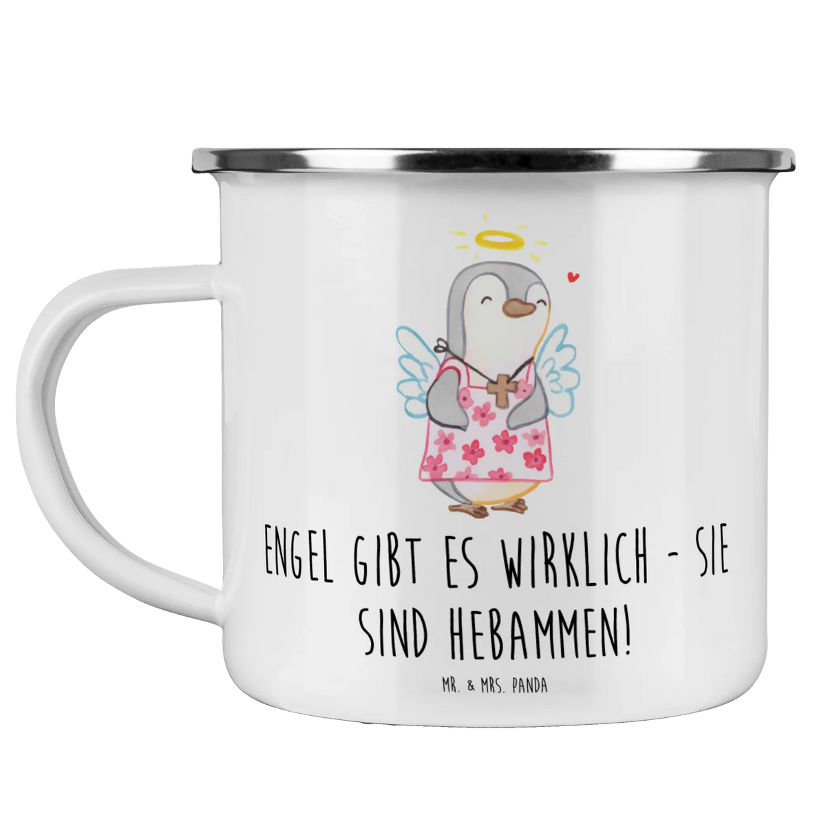 Camping Emaille Tasse Hebamme Engel Reisebecher, metallbecher, wanderbecher, Blechtasse, Tasse Emaille, Outdoor Becher, reisetasse, emaillebecher, Teebecher, Campingbecher, Emaille Tasse, Pott, Emailletasse, Kaffeepott, Emaille Becher, Campingtasse, Outdoor Tasse, Teetasse, becher emaille, outdoortasse, wandertasse, Motivtasse, blechbecher, Haferl, Dekoration, sprüche, zitate, spruch kollektion, inspiration, motivation, lebensweisheiten, geschenkideen, wanddeko, wohnaccessoires, sprüche sammlung, schöne sprüche, glück, liebe, freude, Lächeln, alltag verschönern, nachhaltige geschenke, Kreativ, Einzigartig, shopify, mr and mrs panda
