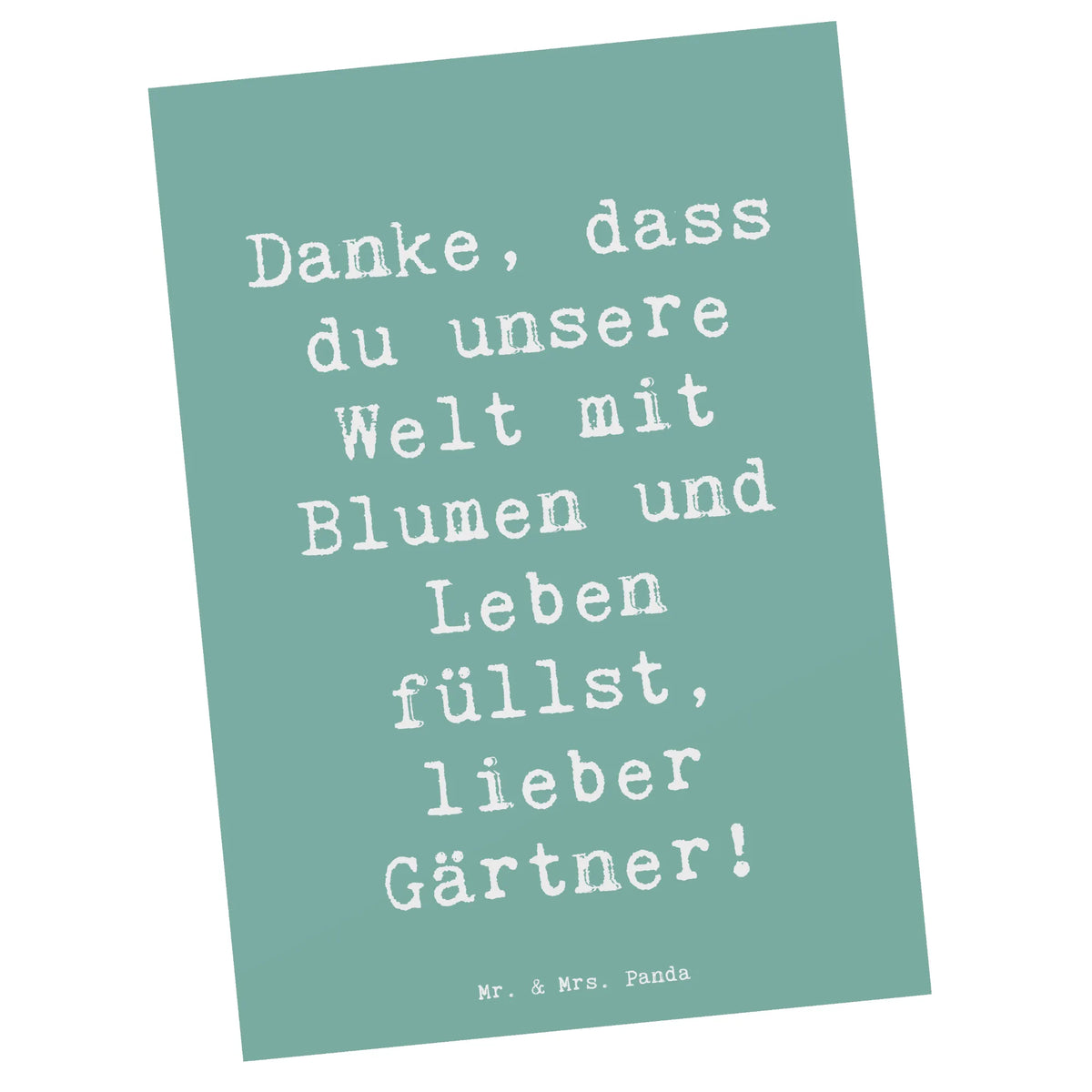 Postkarte Spruch Gärtner Dankeschön Fotokarte, Postkarten, Designkarte, Postkarte, Ansichtskarte, Grußkarte, spruchkarte, Ansichtskarten, Kunstkarten, Motivkarte, kunstkarte, bildkarte, einzelkarte, freude, geschenkideen, sprüche, Lächeln, lebensweisheiten, motivation, alltag verschönern, inspiration, mr and mrs panda, nachhaltige geschenke, spruch kollektion, shopify, Kreativ, schöne sprüche, sprüche sammlung, zitate, glück, wohnaccessoires, Dekoration, liebe, wanddeko, Einzigartig