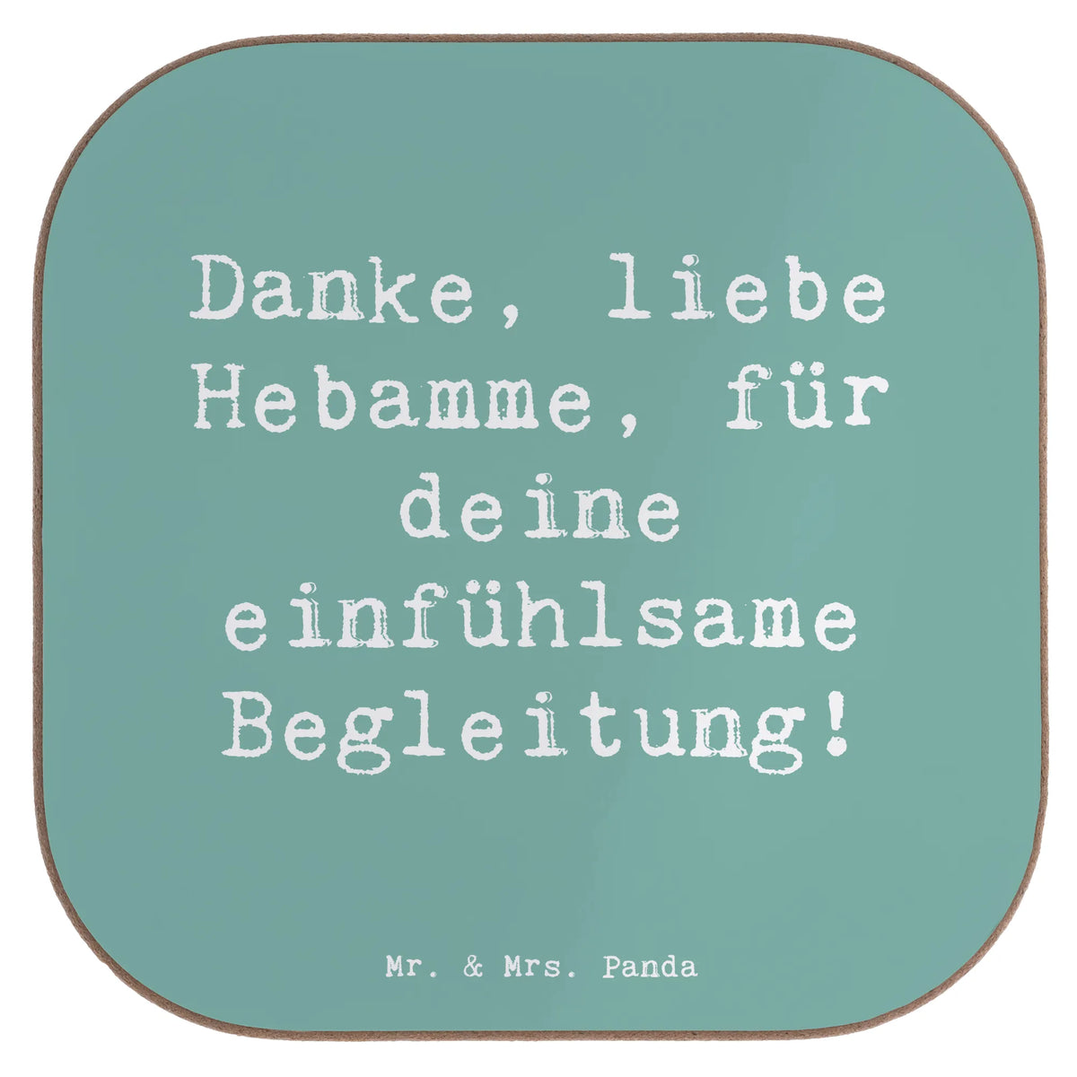 Untersetzer Spruch Liebe Hebamme