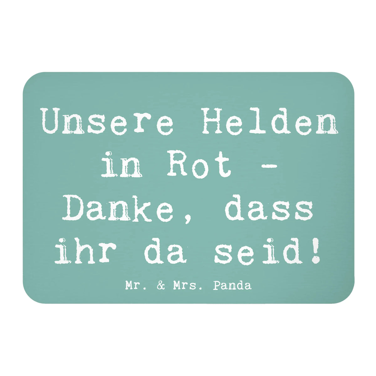Magnet Spruch Feuerwehrmann Helden