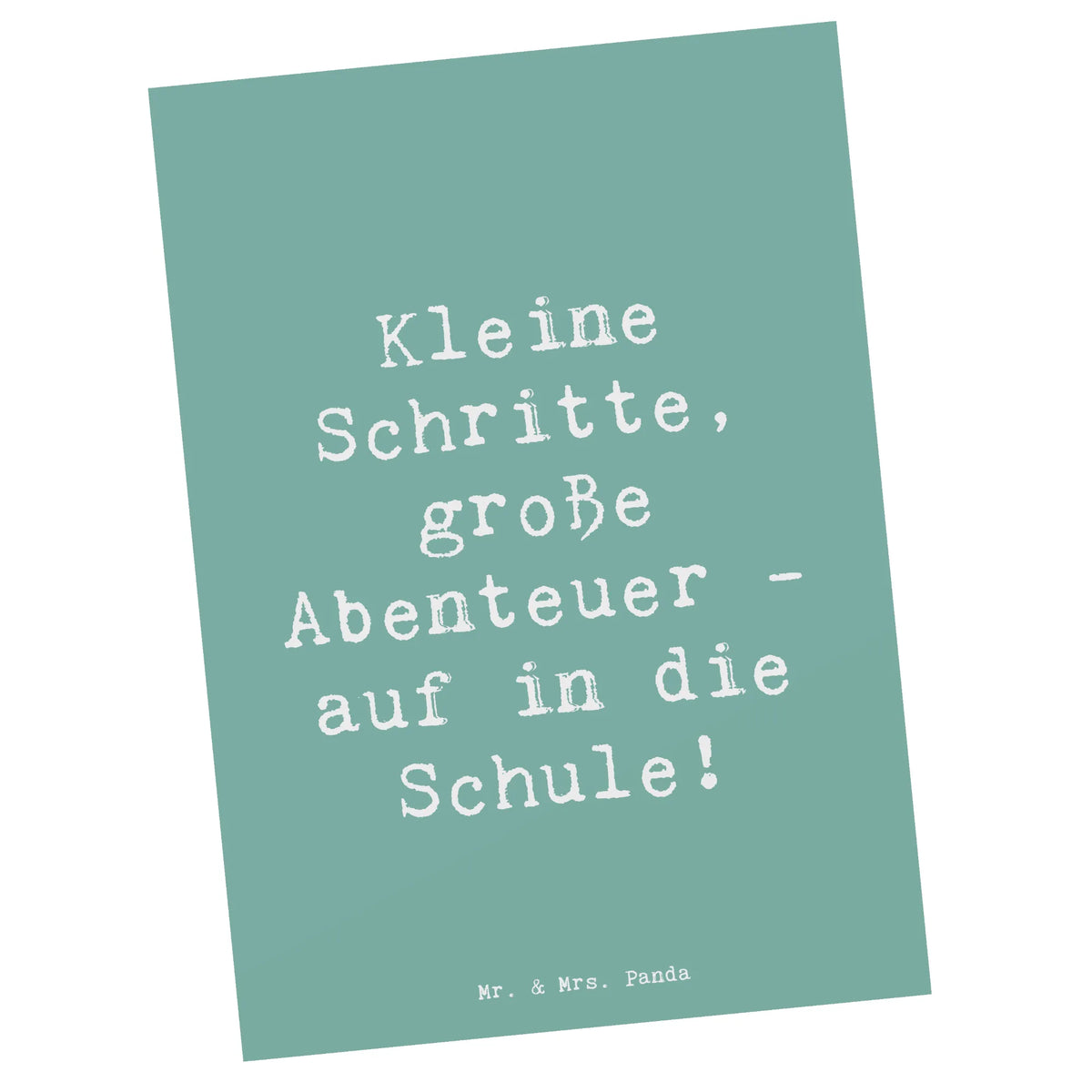 Postkarte Spruch Schulanfang Abenteuer Ansichtskarten, Motivkarte, Grußkarte, kunstkarte, Postkarte, Designkarte, einzelkarte, Ansichtskarte, Postkarten, Kunstkarten, spruchkarte, Fotokarte, bildkarte, freude, geschenkideen, sprüche, Lächeln, lebensweisheiten, motivation, alltag verschönern, inspiration, mr and mrs panda, nachhaltige geschenke, spruch kollektion, shopify, Kreativ, schöne sprüche, sprüche sammlung, zitate, glück, wohnaccessoires, Dekoration, liebe, wanddeko, Einzigartig
