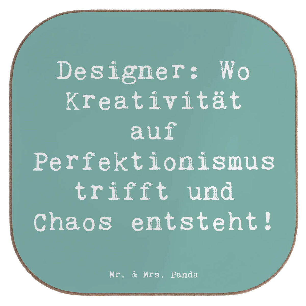 Podkładka Powiedzenie Designer: Wo Kreativität auf Perfektionismus trifft und Chaos entsteht!