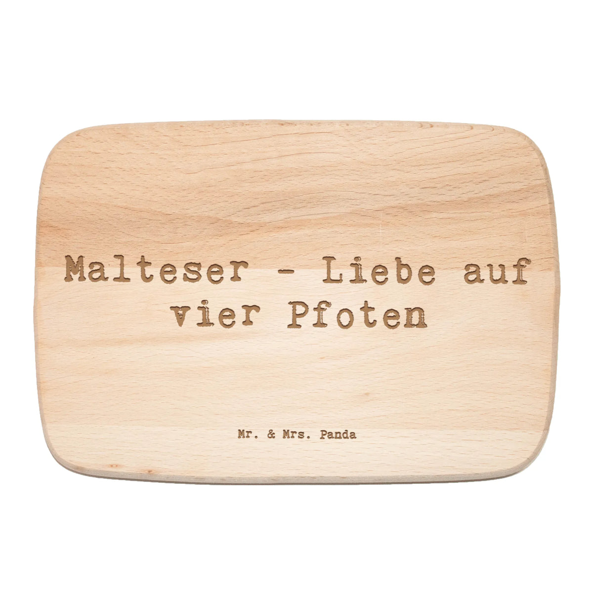 Serving board Saying Malteser - Liebe auf vier Pfoten gift, animal lover, giving, dog breed, purebred dog, dog owner, puppy