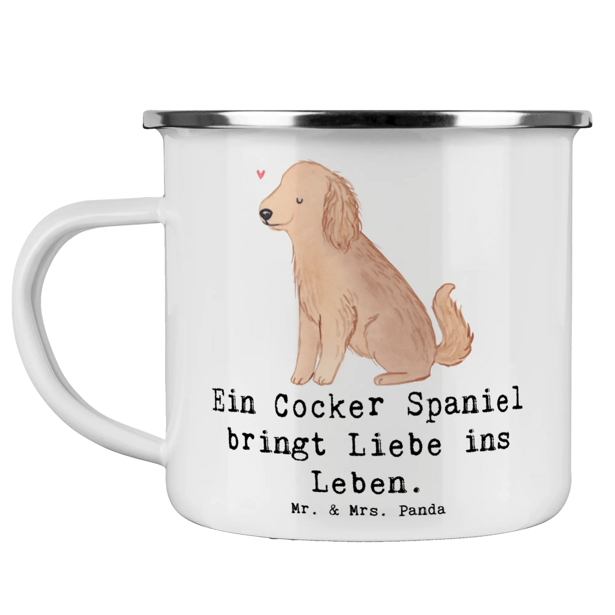 Camping Emaille Tasse Liebe Cocker Spaniel Campingtasse, Outdoor Tasse, Emaille Becher, Reisebecher, Emaille Tasse, Haferl, Kaffeepott, Emailletasse, Pott, Tasse Emaille, reisetasse, blechbecher, wandertasse, Campingbecher, wanderbecher, emaillebecher, Teebecher, Outdoor Becher, outdoortasse, Motivtasse, Blechtasse, Teetasse, becher emaille, metallbecher, Geschenk, Schenken, Hund, Hunderasse, Rassehund, Hundebesitzer, Tierfreund, Welpe