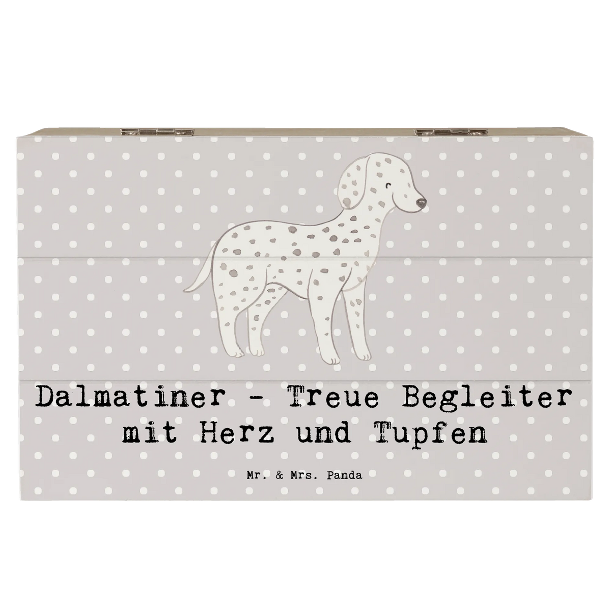 Wooden chest Dalmatiner - Treue Begleiter mit Herz und Tupfen giving, purebred dog, dog breed, dog owner, gift, puppy, animal lover