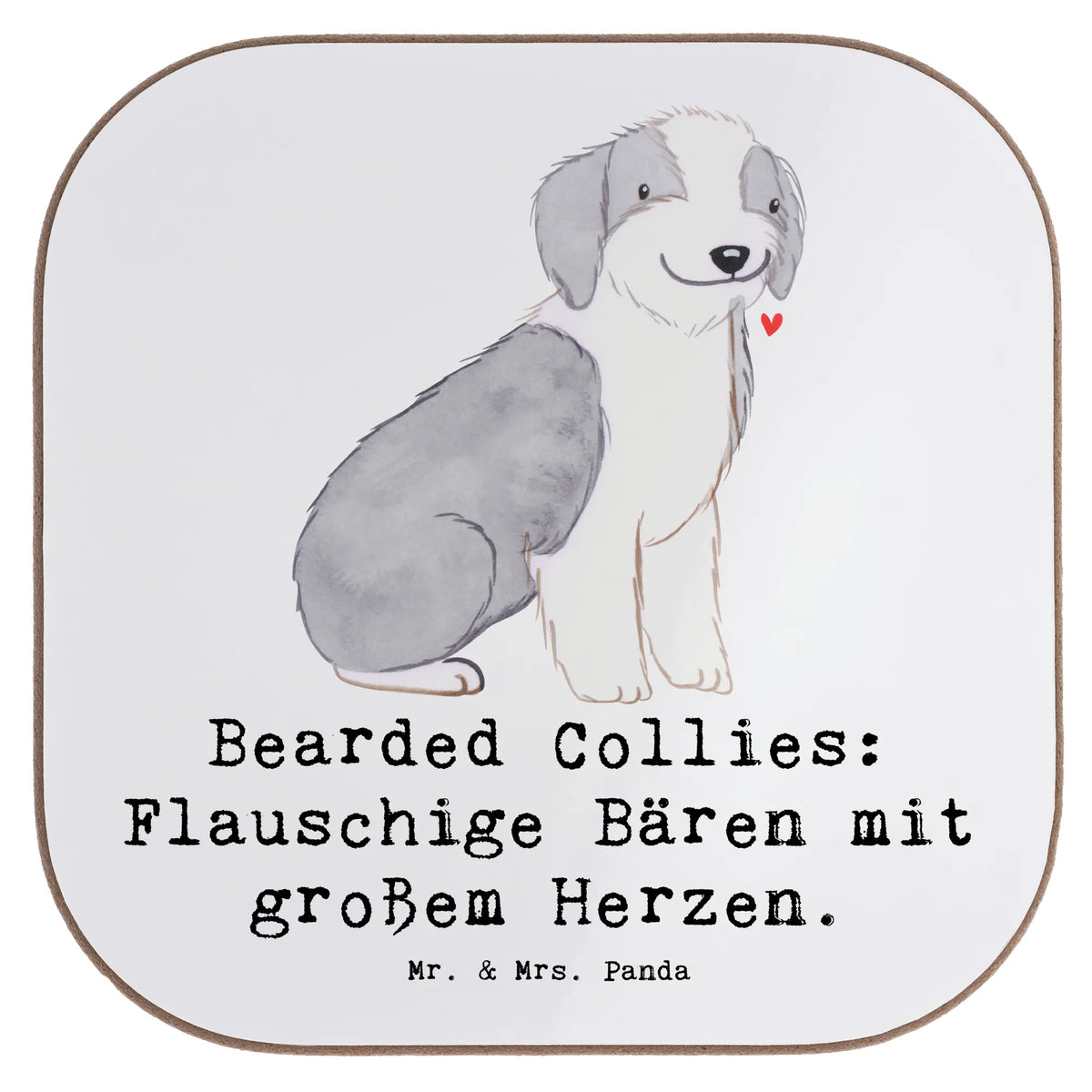 Square coaster Bearded Collies: Flauschige Bären mit großem Herzen. Untersetzer Glas, Tassen Untersetzer, unterleger, Tassenuntersetzer, Tischuntersetzer, Teeuntersetzer, grill untersetzer, Untersetzer Gläser, Coaster, garten untersetzer, schutzuntersetzer, Holzuntersetzer, Kaffeeuntersetzer, bieruntersetzer, hartfaser untersetzer, Tischschoner, weinglasuntersetzer, Untersetzer Tasse, weinflaschenuntersetzer, Design Untersetzer, Untersetzer Quadratisch, bar untersetzer, Untersetzer Kaffee, gläseruntersetzer, Untersetzer für Gläser, weinuntersetzer, Quadratischer Untersetzer, hartfaseruntersetzer, Untersetzer Tee, Flaschenuntersetzer, Getränkeuntersetzer, Becheruntersetzer, Baruntersetzer, eckiger untersetzer, party untersetzer, Geschenk, Schenken, Hund, Hunderasse, Rassehund, Hundebesitzer, Tierfreund, Welpe