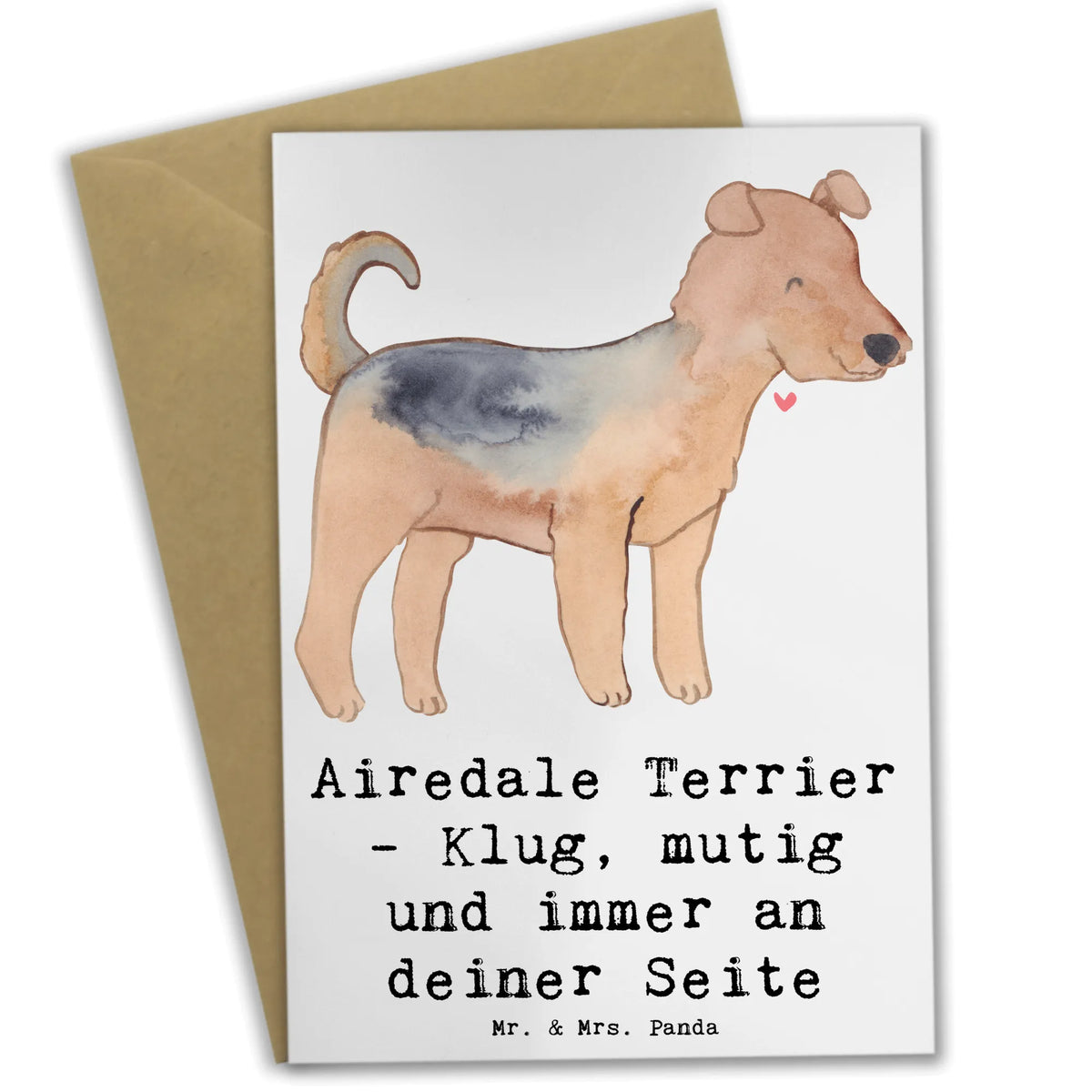 Grußkarte Airedale Terrier osterkarte, dankeskarten, vatertagskarte, einladungskarten, osterkarten, firmungskarte, abiturkarte, glückwunschkarten, jubiläumskarte, weihnachtskarten, kommunionskarte, neujahrskarte, Klappkarte, Beileidskarte, hochzeitskarten, valentinstagskarte, Grußkarten, babykarte, Glückwunschkarte, Motivkarte, spruchkarte, Grußkarte, genesungskarte, Geschenk, Schenken, Hund, Hunderasse, Rassehund, Hundebesitzer, Tierfreund, Welpe