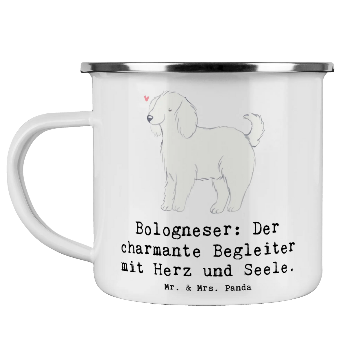 Camping Emaille Tasse Bologneser Begleiter becher emaille, Kaffeepott, Outdoor Tasse, Motivtasse, metallbecher, Emaille Becher, Campingtasse, blechbecher, wandertasse, emaillebecher, wanderbecher, Pott, Blechtasse, Reisebecher, Emailletasse, Emaille Tasse, Teetasse, Teebecher, Campingbecher, Tasse Emaille, Outdoor Becher, reisetasse, outdoortasse, Haferl, Geschenk, Schenken, Hund, Hunderasse, Rassehund, Hundebesitzer, Tierfreund, Welpe